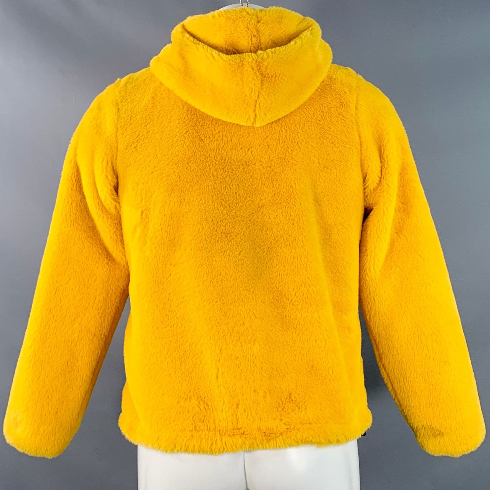 Joyrich JOYRICH Size S Yellow Textured Polyester Hooded Jacket Size US S / EU 44-46 / 1 - 3 Thumbnail