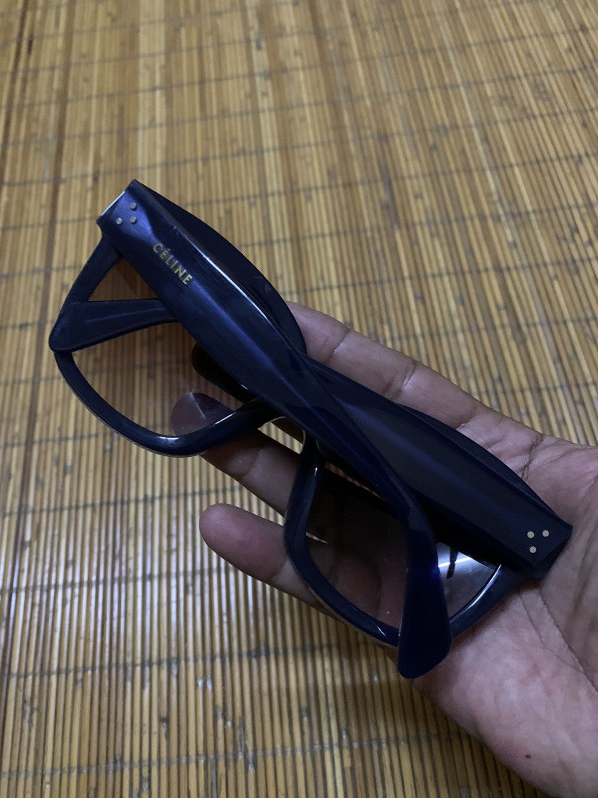 Celine Celine CL41805 Sunglass Blue Frame Size ONE SIZE - 6 Thumbnail