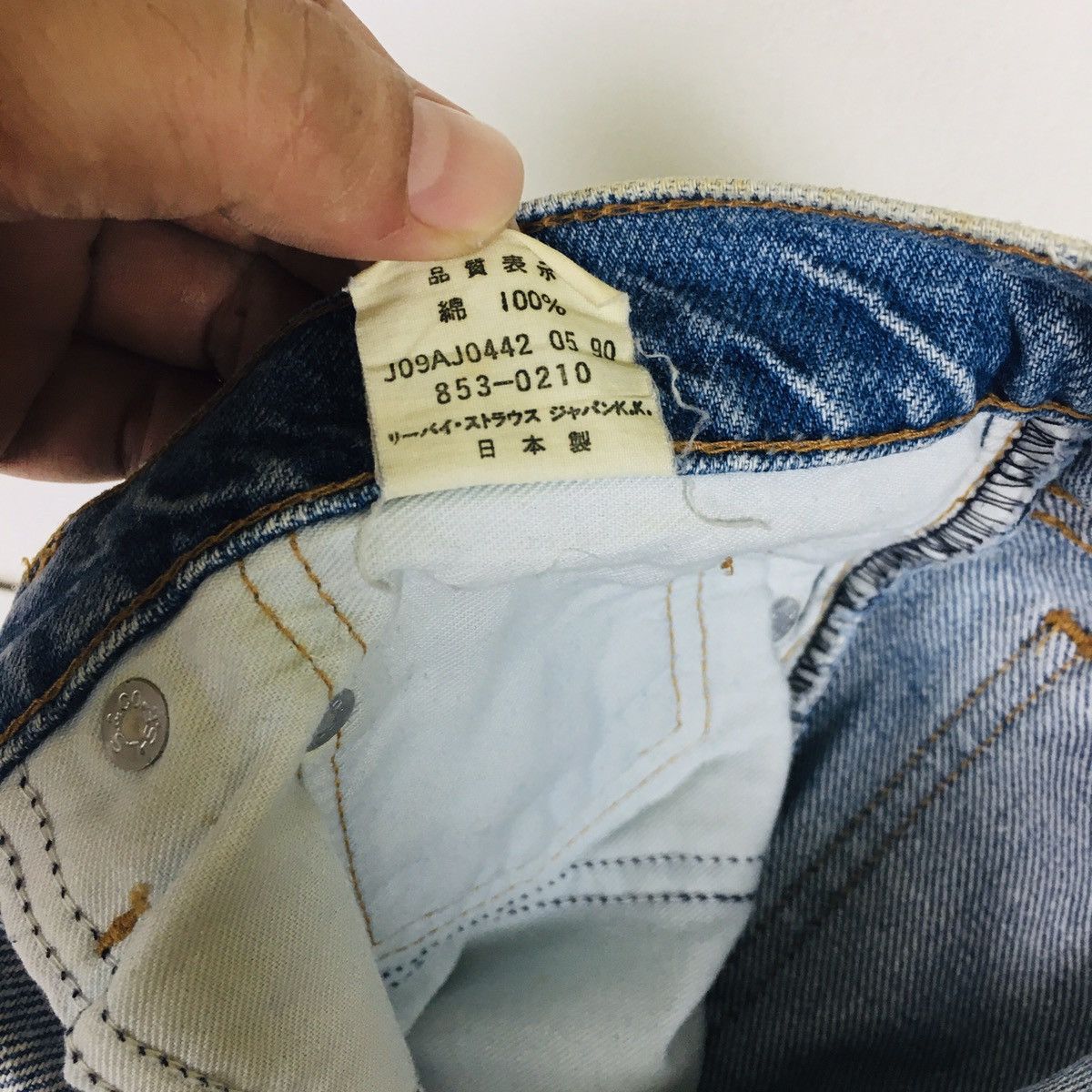 Levi's Vintage Clothing Vintage Original Riveted Big E Japan Size US 29 - 14 Thumbnail