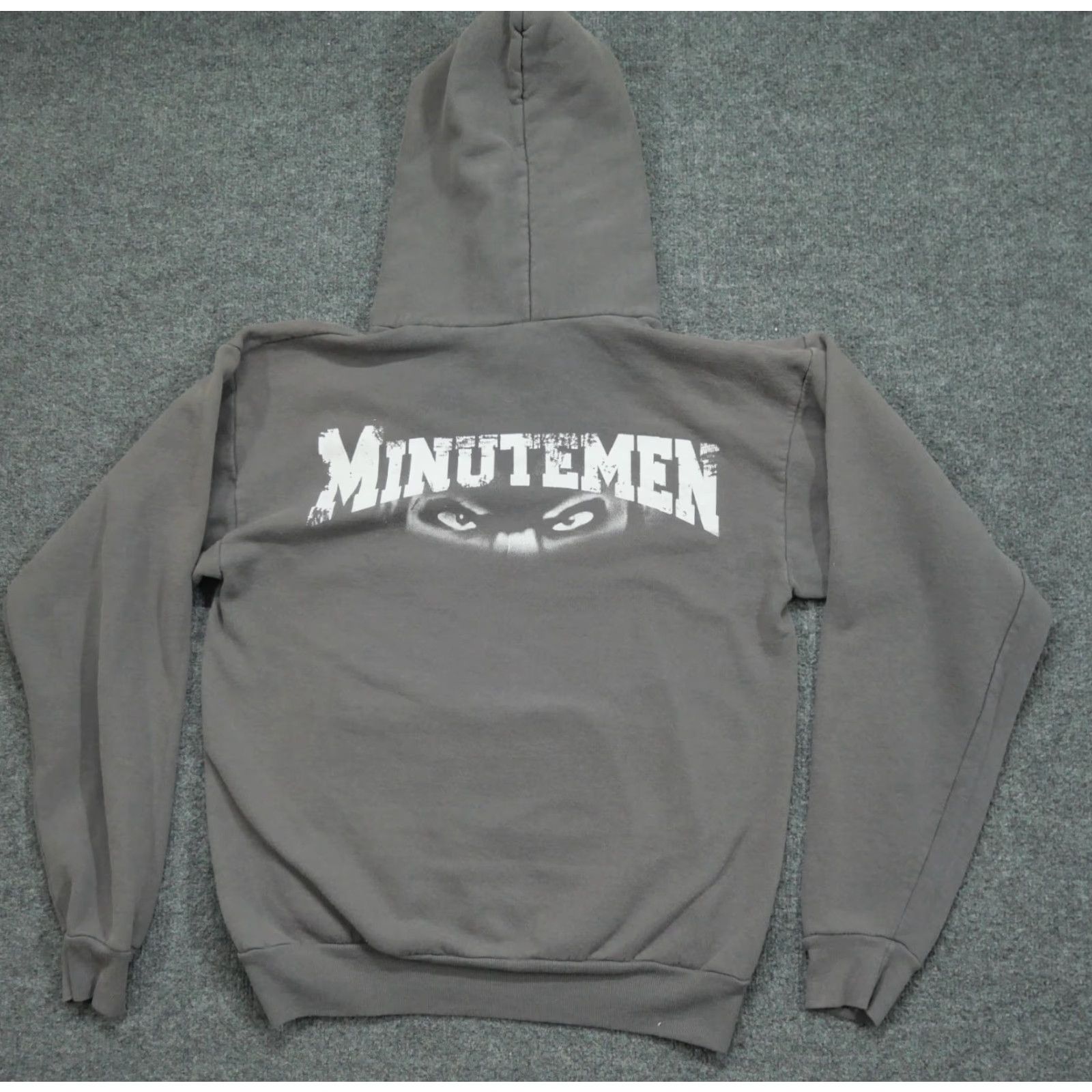 Hanes VINTAGE Lexington Minutemen Hoodie Adult Medium Grey Pullover Minute Man Y2K Size US M / EU 48-50 / 2 - 7 Thumbnail