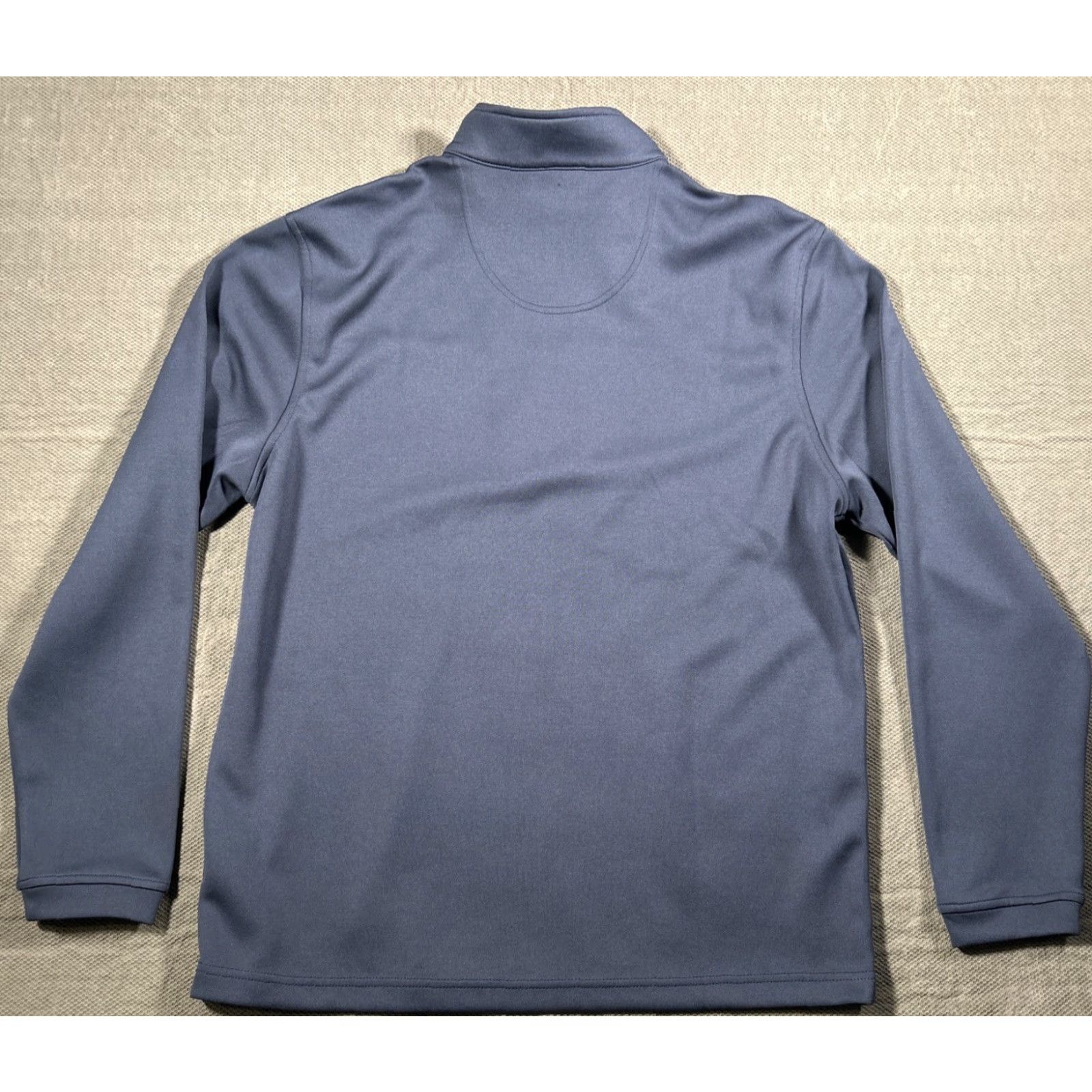 Vintage Pebble Beach Dry Luxe Performance Sweatshirt Mens L Blue Camo 1/4 Zip Pullover Size US L / EU 52-54 / 3 - 2 Thumbnail