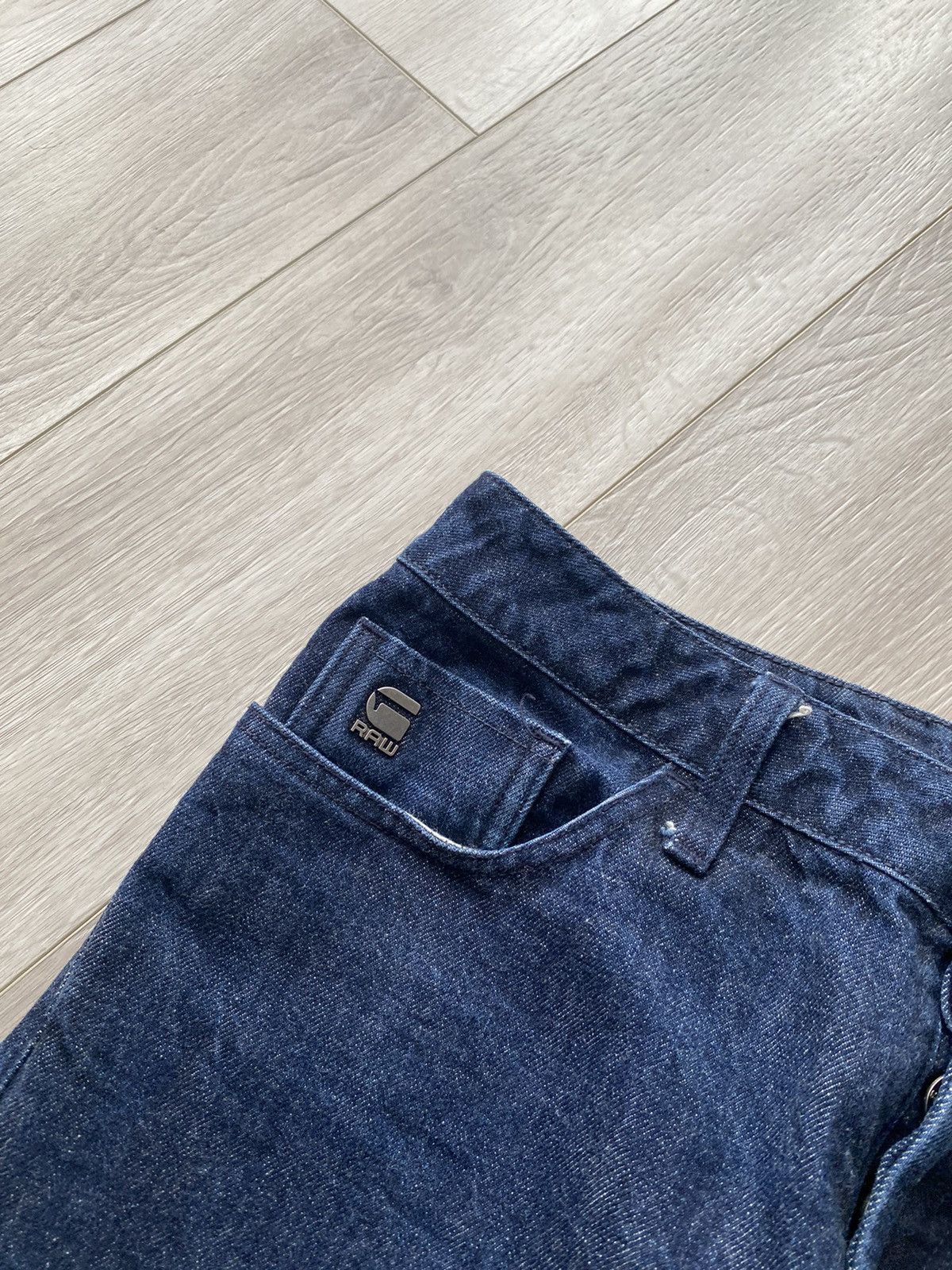 G-Star G Star Raw Motac Sec 3d Slim Dark Gray Denim Jeans Size US 30 / EU 46 - 4 Thumbnail