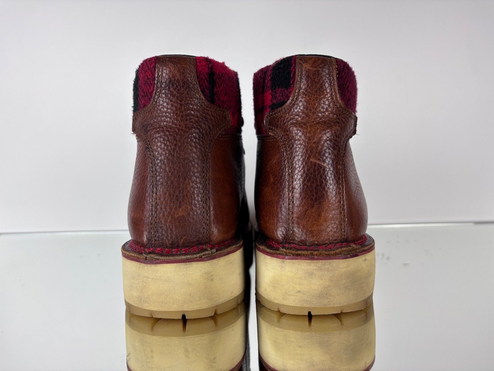 Wolverine Wolverine Lace Up Leather Boots Brown Size US 11 / EU 44 Size US 11 / EU 44 - 5 Thumbnail