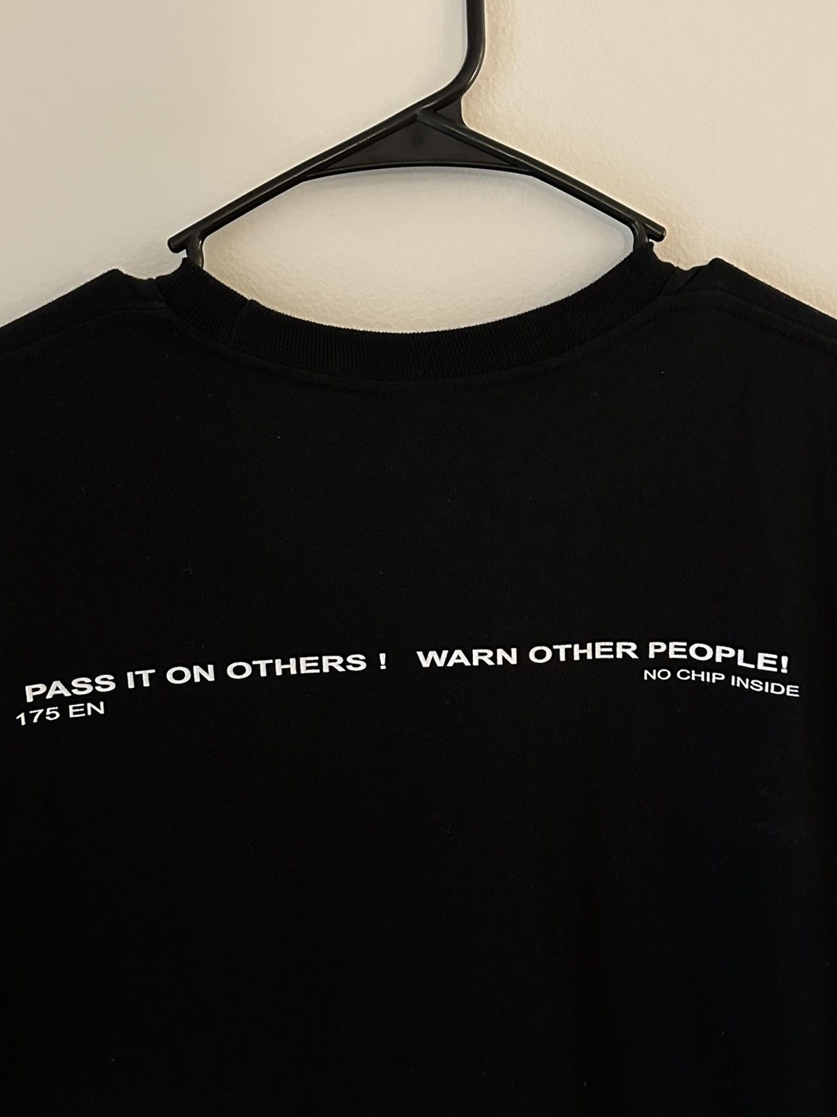 Supreme Supreme Warning Tee Size US L / EU 52-54 / 3 - 4 Thumbnail