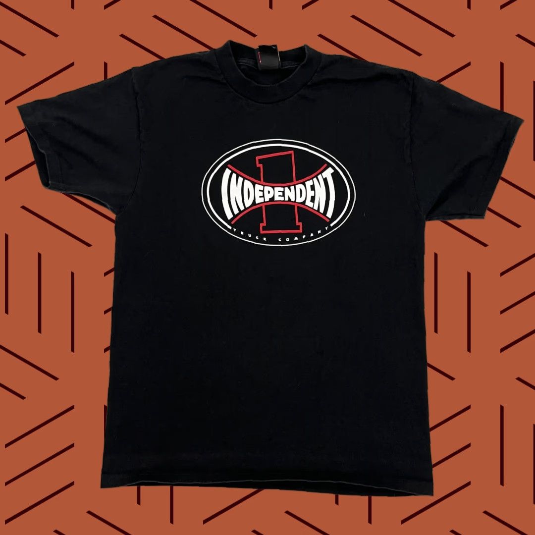 Vintage Independent Trucks Shirt Mens M Black Logan Graphic Skateboarding Tee Size US M / EU 48-50 / 2 - 1 Thumbnail