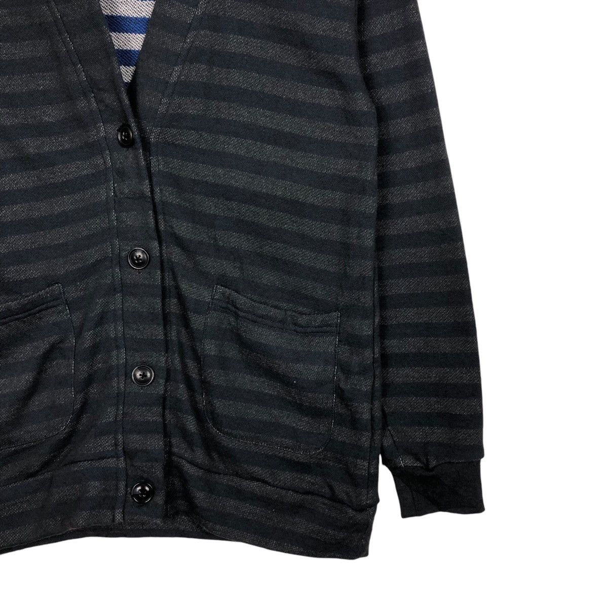 Japanese Brand 📌Vintage Cardigan Jacket Panhard Striped Blanket Size US L / EU 52-54 / 3 - 6 Thumbnail