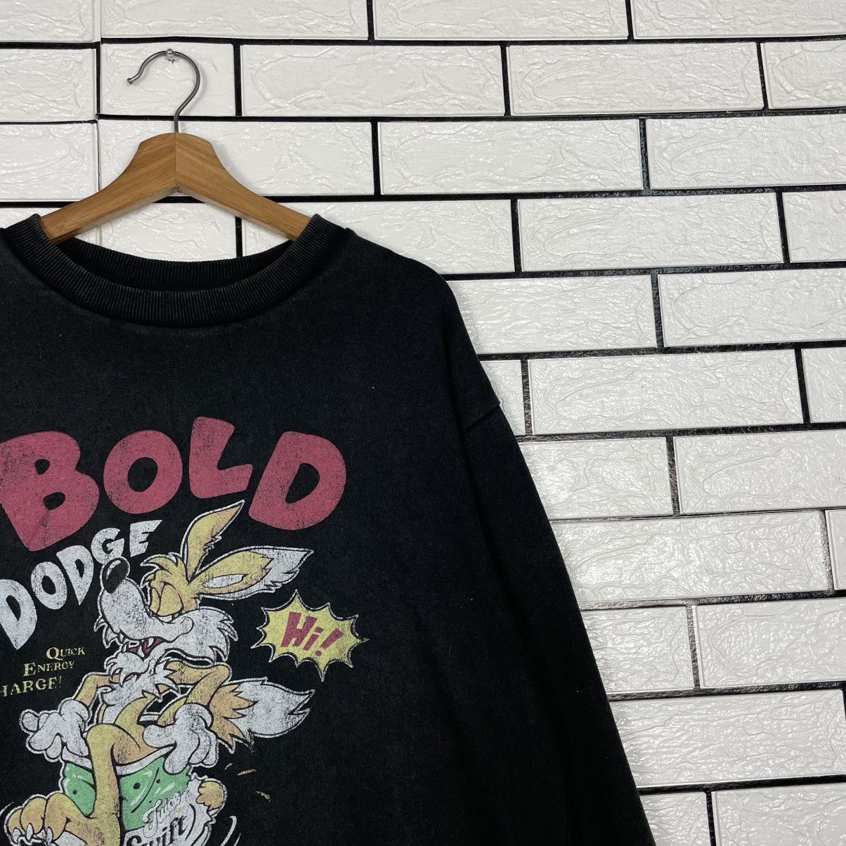 Japanese Brand Bold Dodge Big Print Crewneck Sweatshirt Size US M / EU 48-50 / 2 - 5 Thumbnail