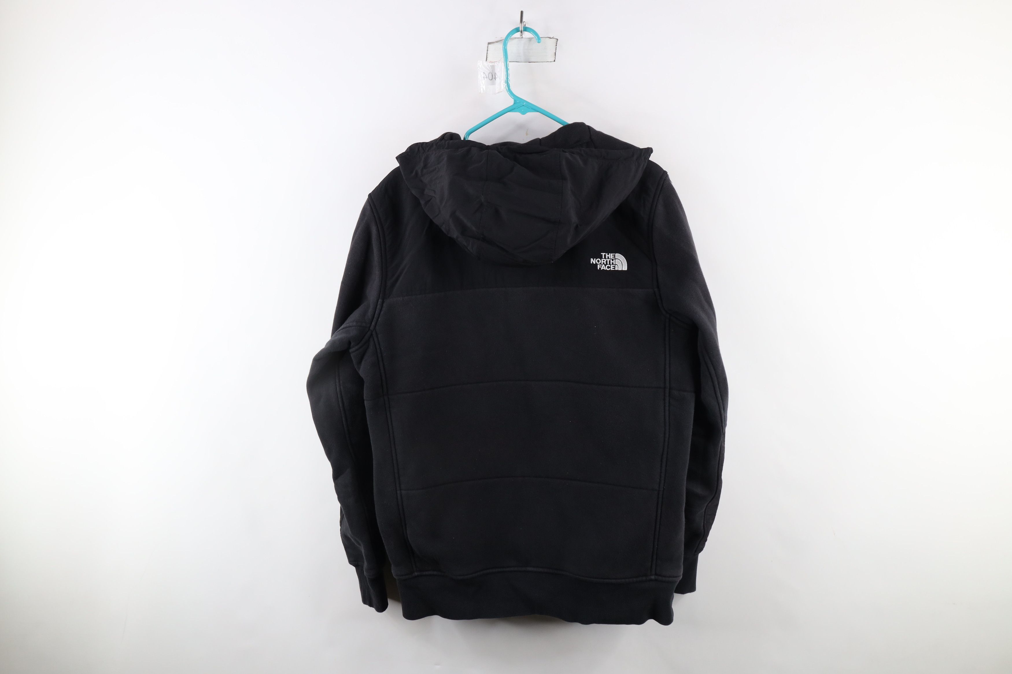The North Face × Vintage The North Face Faded Highrail Fleece Hooded Jacket Black Size US M / EU 48-50 / 2 - 14 Thumbnail