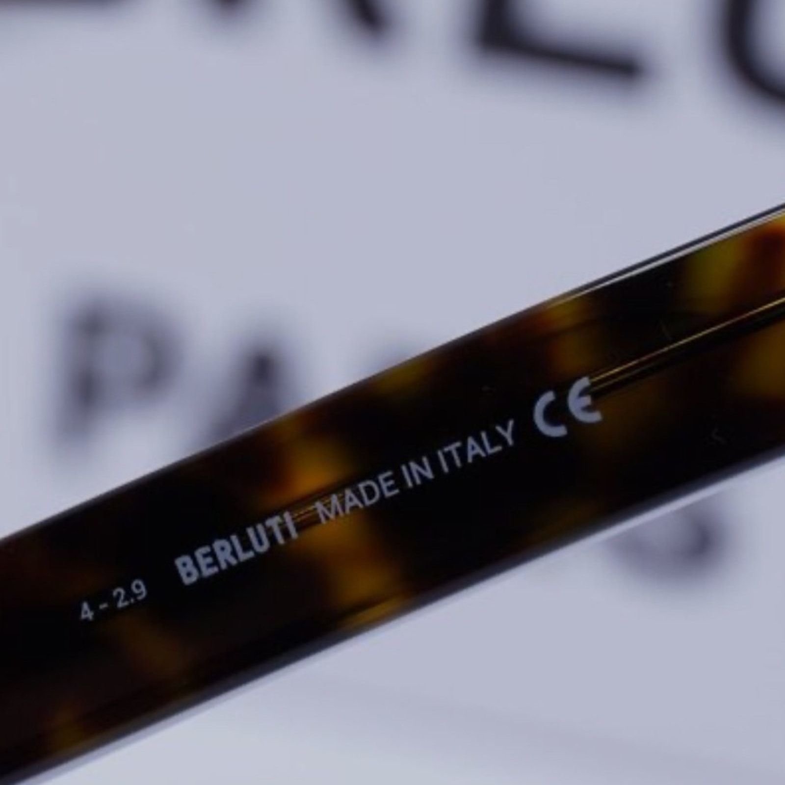 Berluti New! Berluti BL40002U 52V Sunglasses with Blue Lenses Size ONE SIZE - 8 Thumbnail