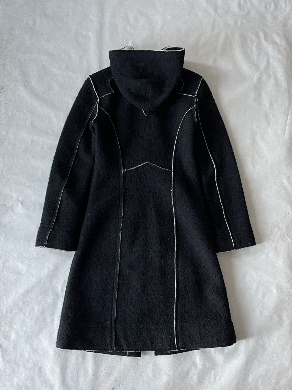 Diesel Diesel Avant Garde Vintage Wool Coat Ann Demeulemeester styl Size S / US 4 / IT 40 - 4 Thumbnail