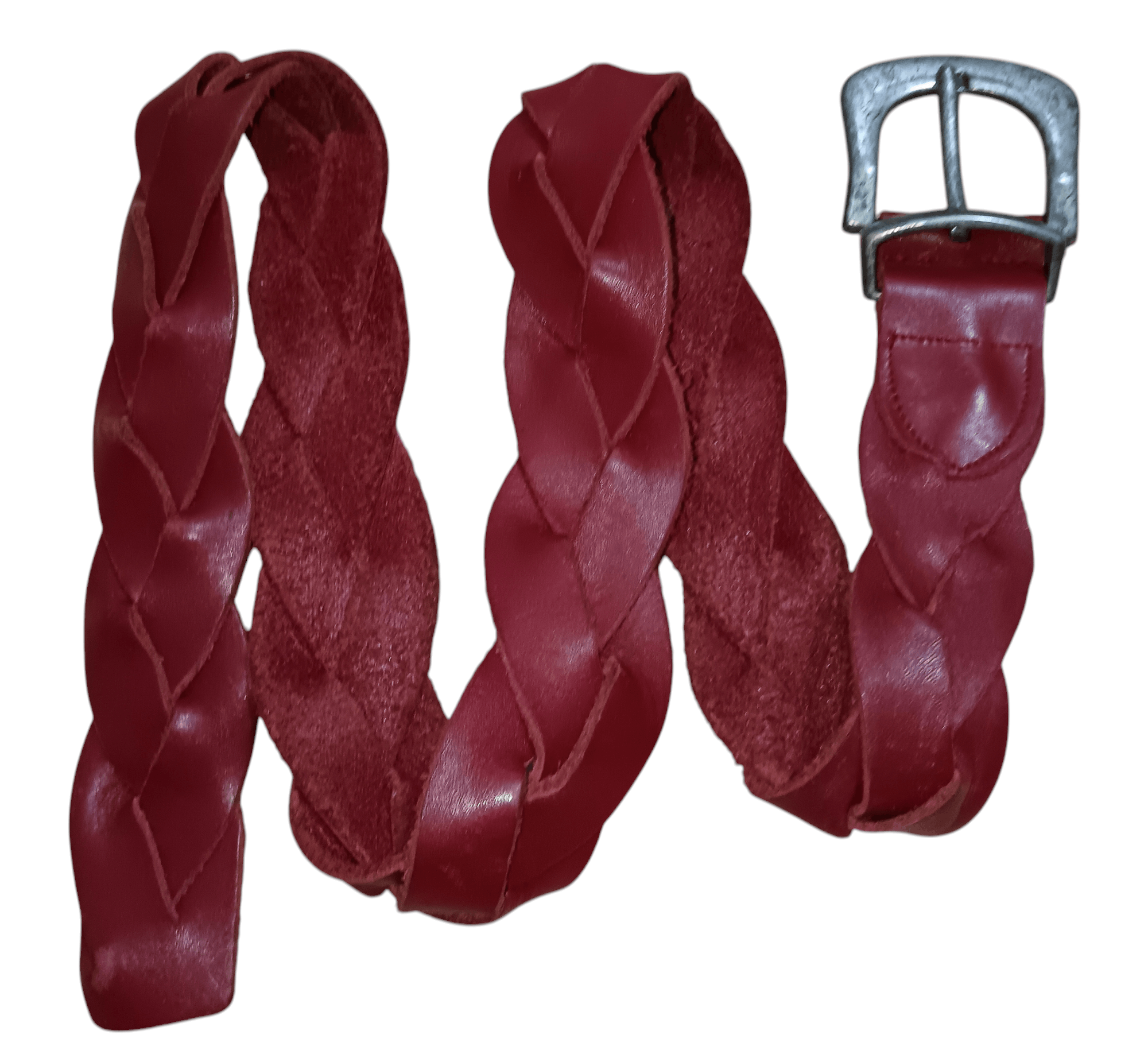Genuine Leather CUSTOM BRAIDS LEATHER BELT Size 36 - 1 Thumbnail