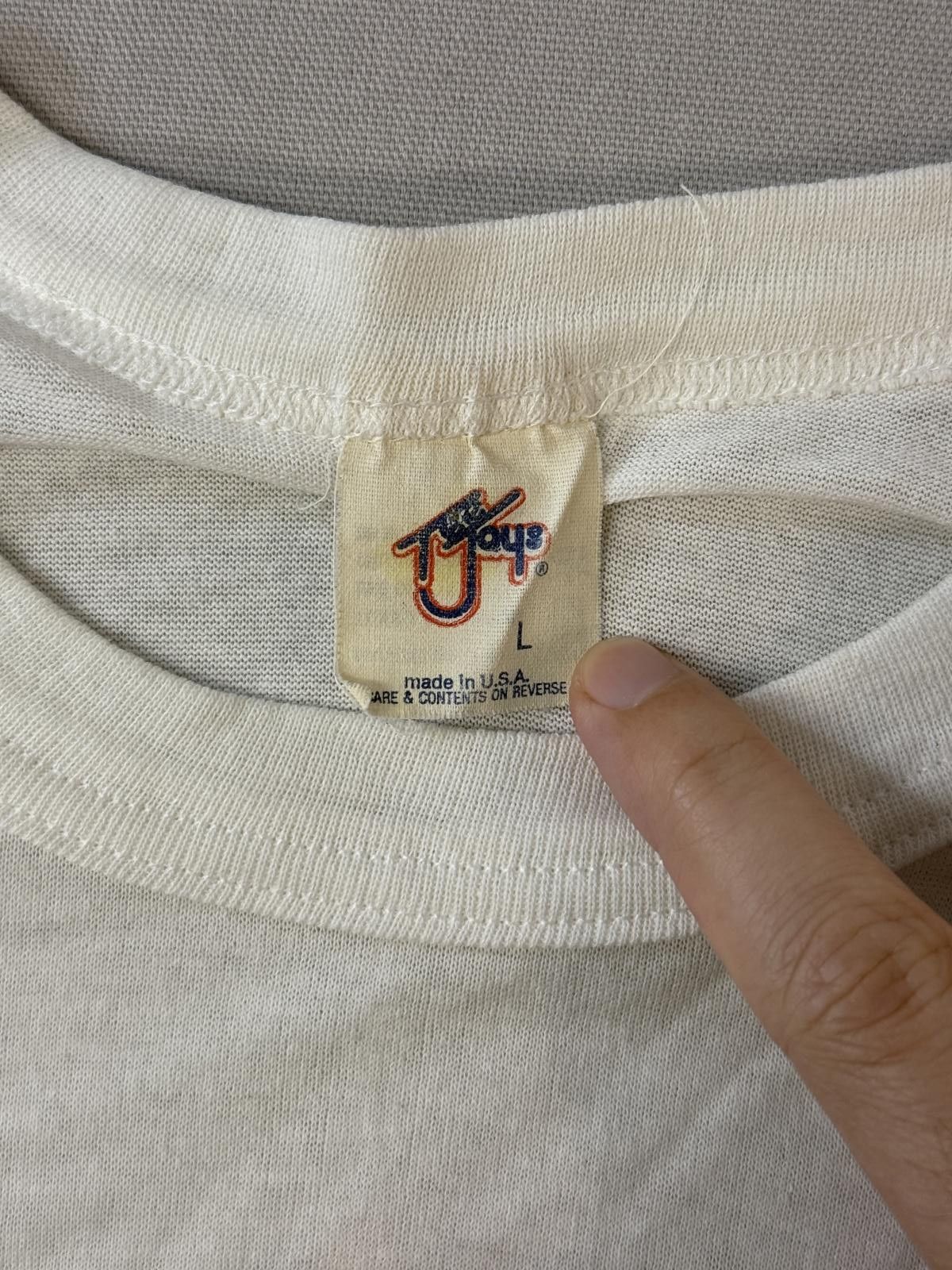 TEE JAYS Vintage Graduation Teddy Bear Alumni Class of 1986 Tee - L Size US L / EU 52-54 / 3 - 2 Thumbnail