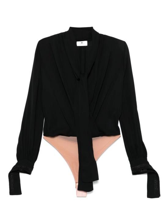 Elisabetta Franchi ELISABETTA FRANCHI Women Shirts CB00653E2 110 Black Size XS / US 0-2 / IT 36-38 - 1 Thumbnail