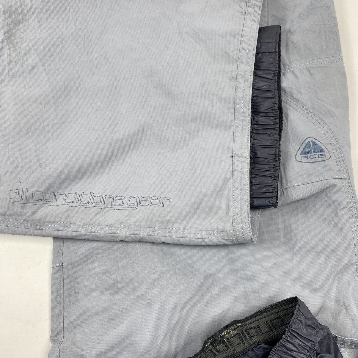 Nike ACG Crazy Nike ACG Baggy Drill Y2K Nylon Track pants Size US 34 / EU 50 - 4 Thumbnail