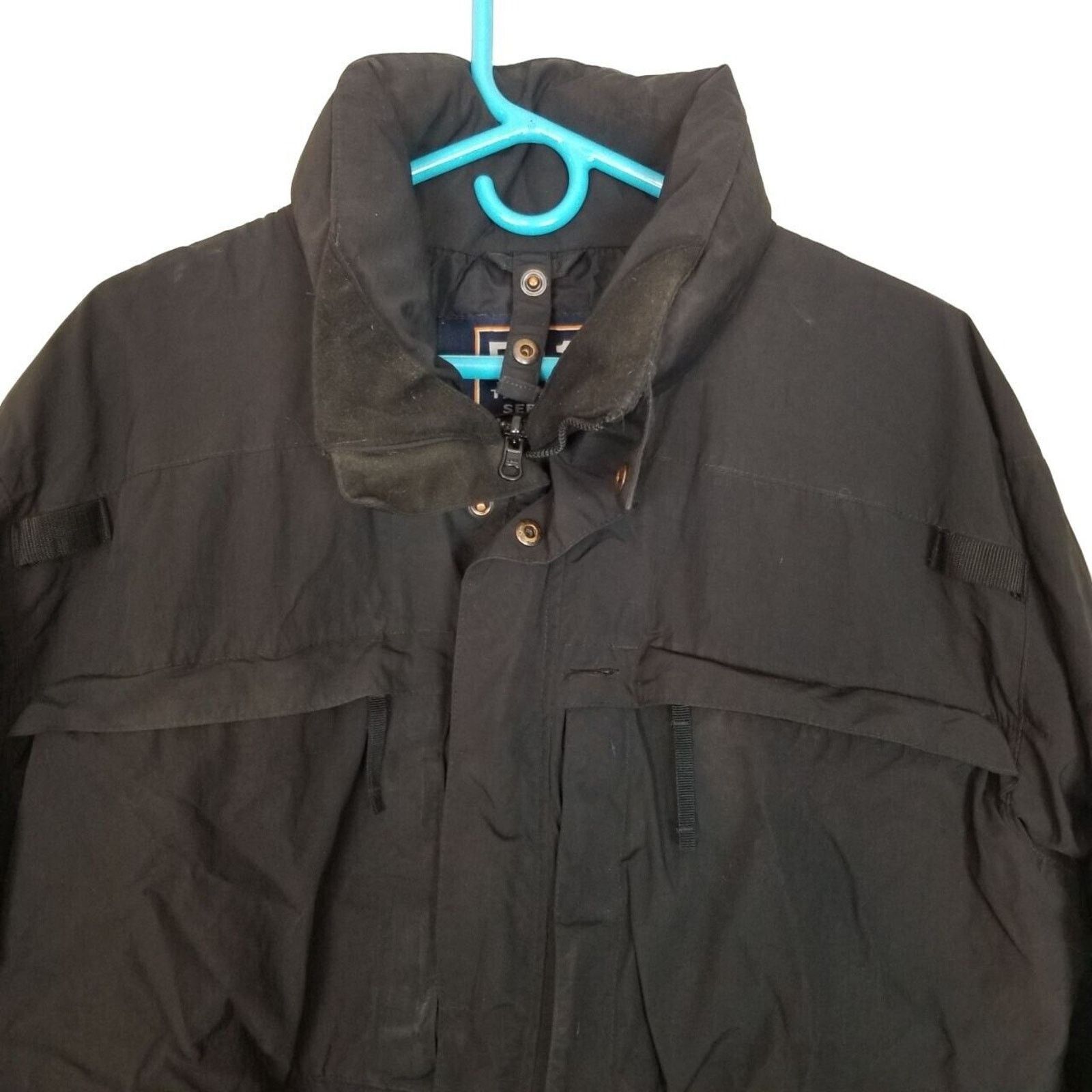 5.11 5.11 Tactical Series Mens Full Zip Hooded Jacket L Workwear Size US L / EU 52-54 / 3 - 2 Thumbnail