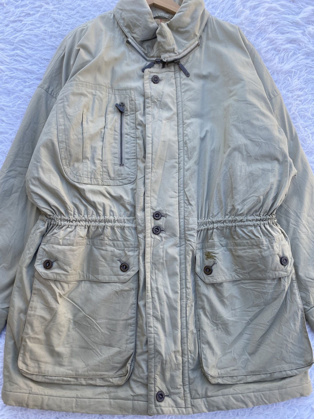 Burberry Rare Vintage 90s Burberry Parka Coat Jacket Size US L / EU 52-54 / 3 - 7 Thumbnail