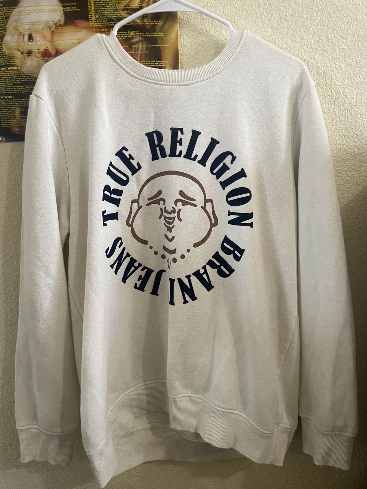 True Religion True religion white crew neck Size US M / EU 48-50 / 2 - 1 Thumbnail