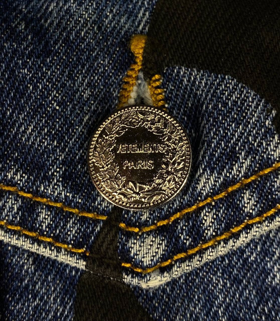 Vetements Vetements Denim Jacket Flame Size US XS / EU 42 / 0 - 7 Thumbnail