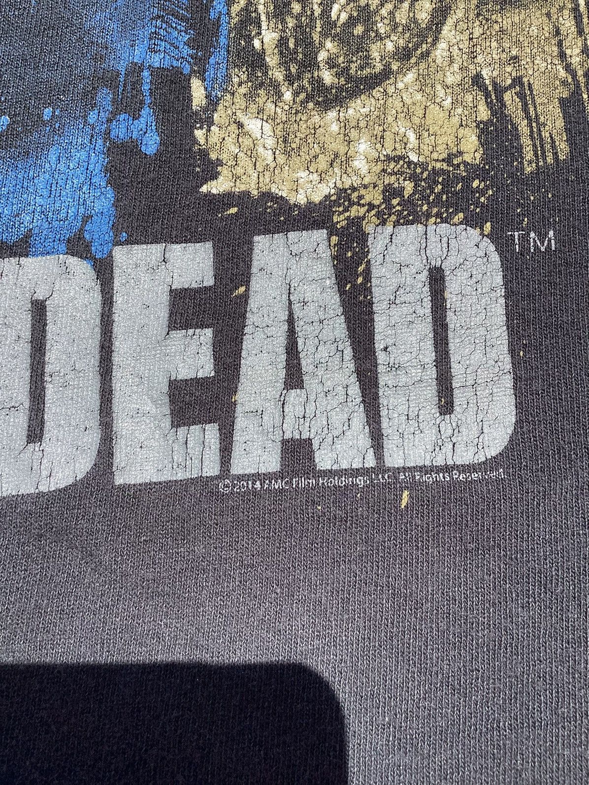 Vintage 2014 AMC The Walking Dead television zombie show T-shirt Size US XL / EU 56 / 4 - 3 Thumbnail