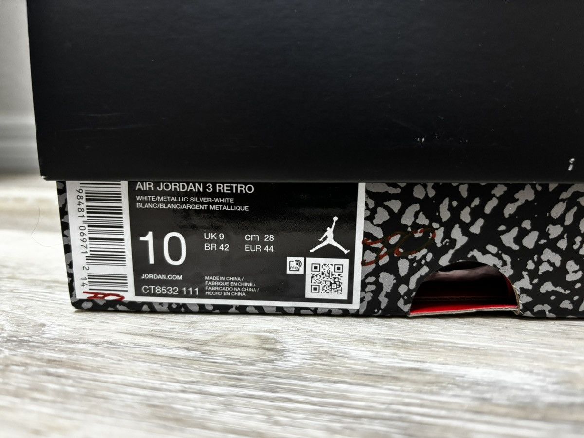 Jordan Brand Air Jordan 3 Retro 'Pure Money' 2025 Size US 10 / EU 43 - 7 Thumbnail