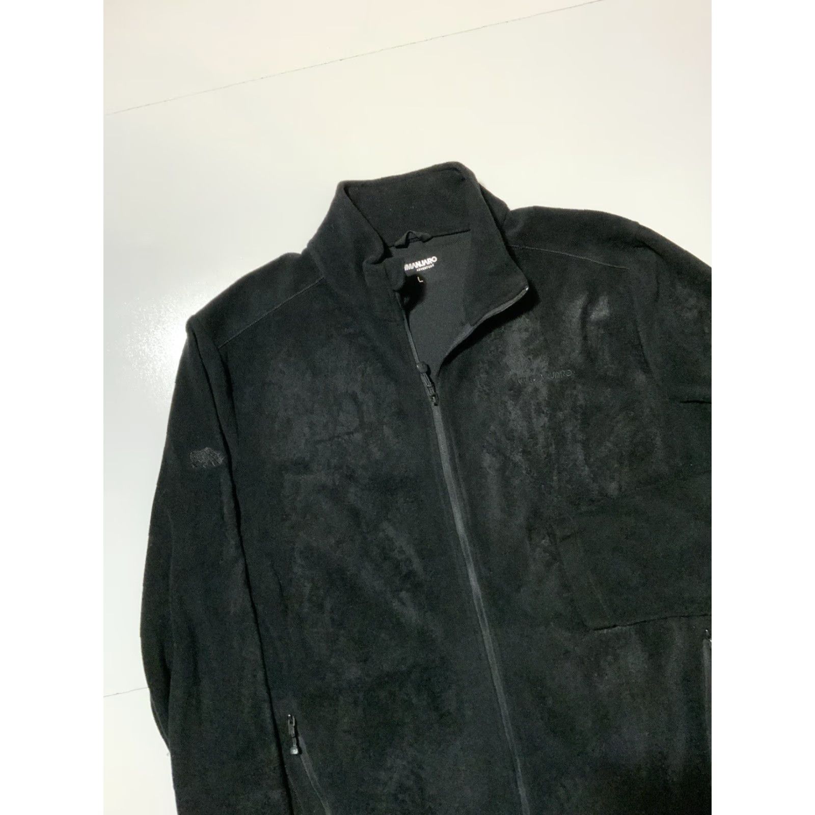 Vintage Kilimanjaro Jacket Mens Fleece Zip Outdoor Hiking Marmolata Rhino Adventure Sz. L Black Size US L / EU 52-54 / 3 - 3 Thumbnail