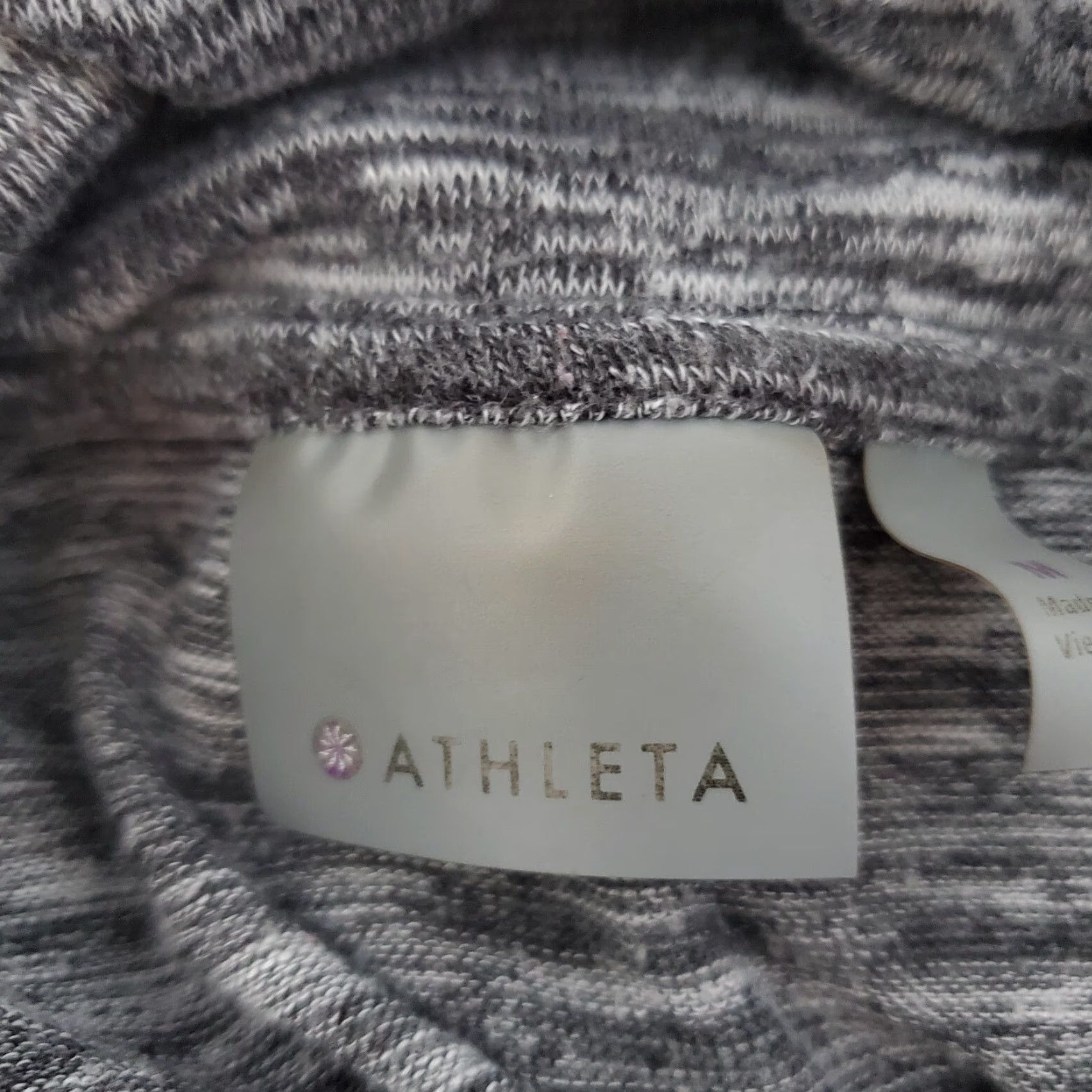 Athleta Athleta Sweatshirt Dress Womens M Gray Hooded Long Sleeve Stretch Casual Active Size M / US 6-8 / IT 42-44 - 3 Thumbnail