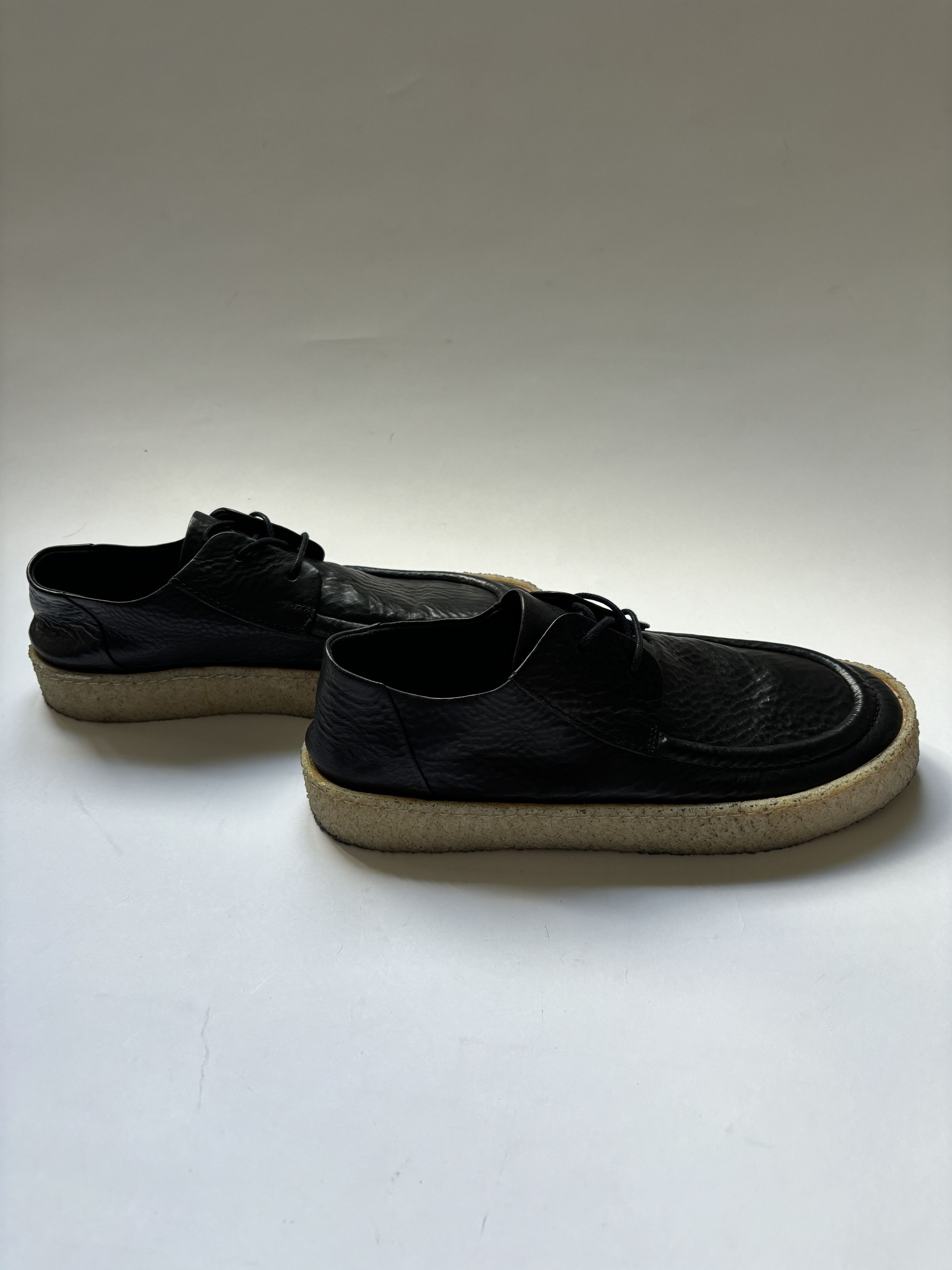 Marsell ⚡️QUICK SALE⚡️Marsell Black Cassapara Derby Shoes Size US 11 / EU 44 - 5 Thumbnail