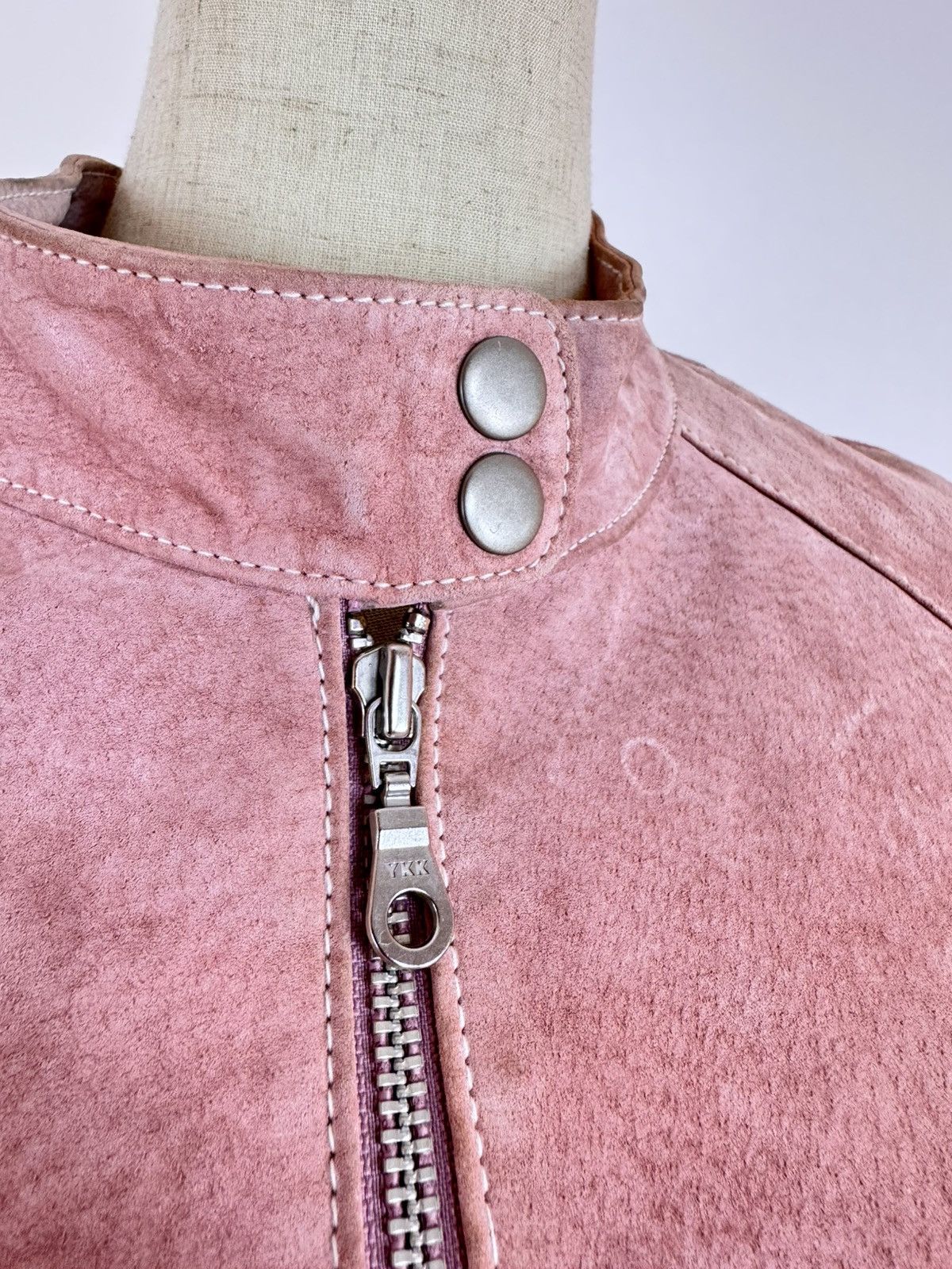 Wilsons Leather Wilsons Leather Jacket Pink Womens Biker Motorcycle JKT Size XL / US 12-14 / IT 48-50 - 5 Thumbnail