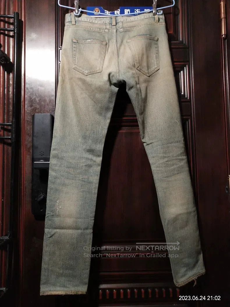 Saint Laurent Paris SLP 16 Distressed Blue Jeans Size 29. Size US 29 - 5 Thumbnail