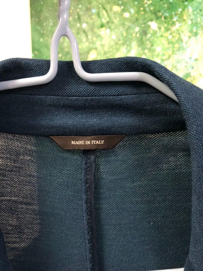 Loro Piana LORO PIANA Spring summer men's silk linen cotton single su Size 52L - 2 Thumbnail