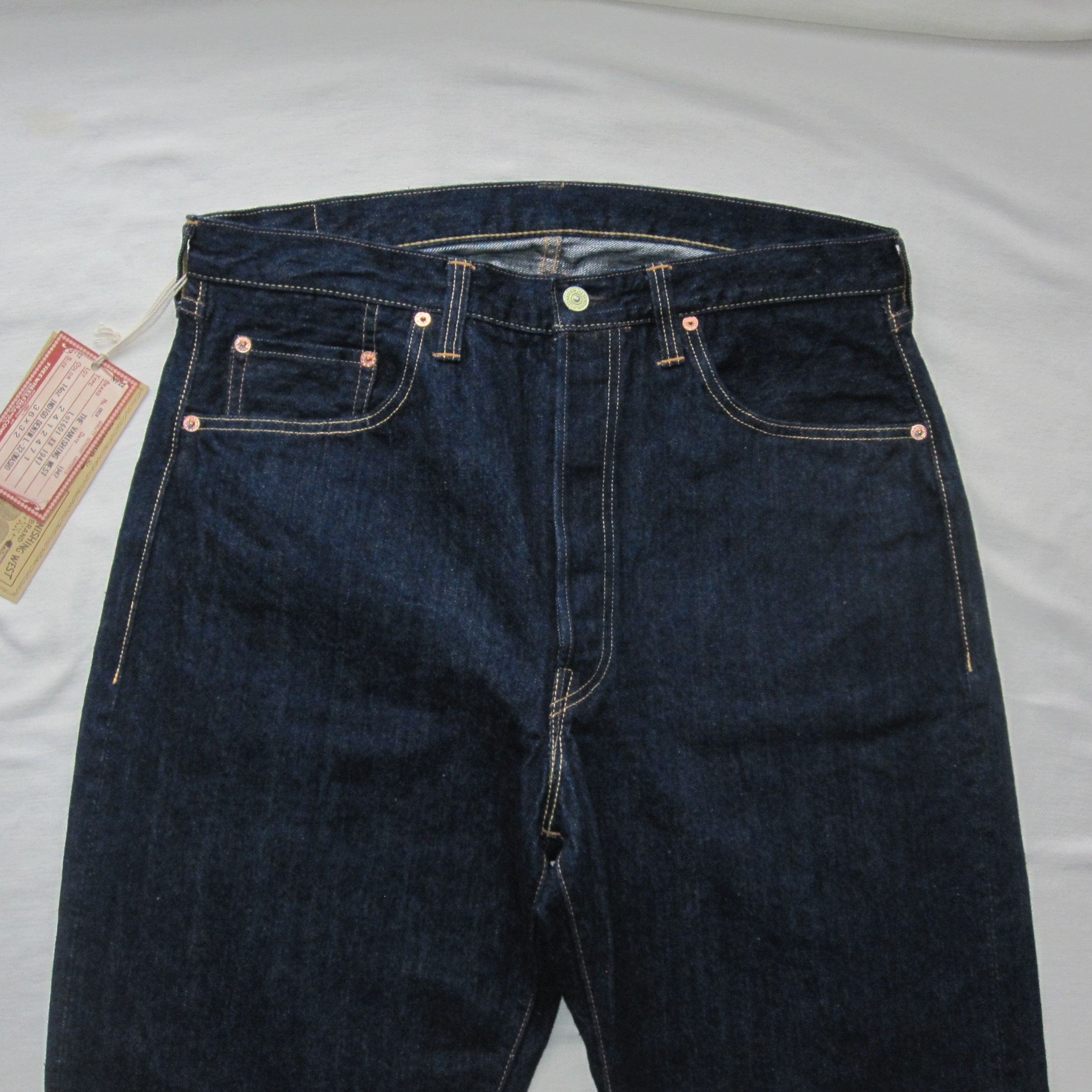 Freewheelers “Lot 601XX" 1947 DENIM PANTS Size US 36 / EU 52 - 4 Thumbnail