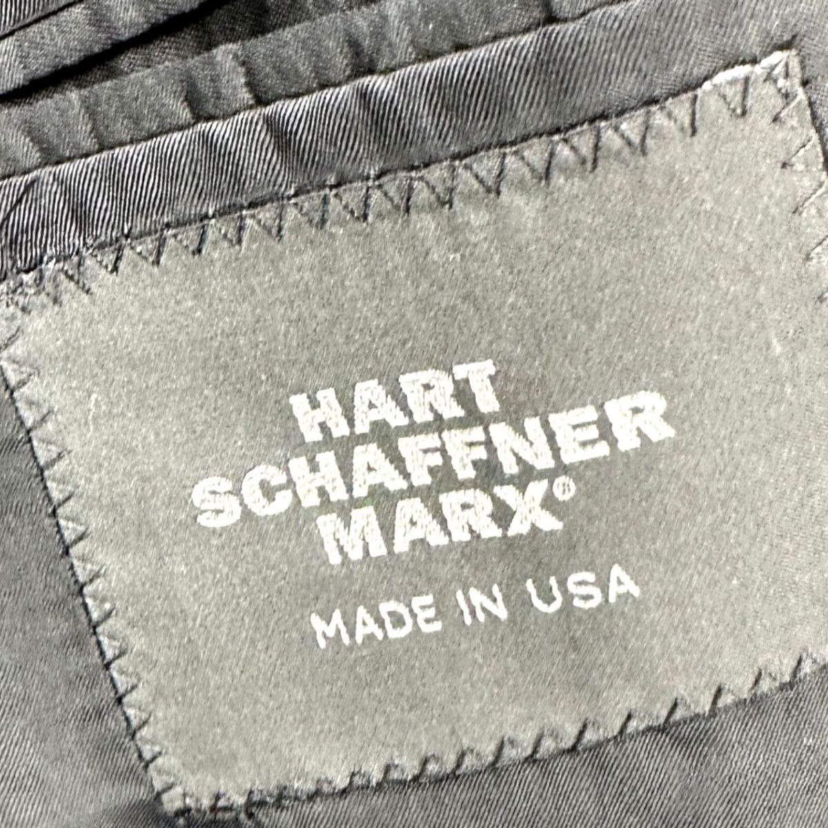 Hart Schaffner Marx Hart Schaffner Marx Wool Blazer Sport Coat Mens 48 Long Gray Notch Two-Button Front Wool Lining Long Sleeve Office Formal Vintage N/A Size 48R - 5 Thumbnail