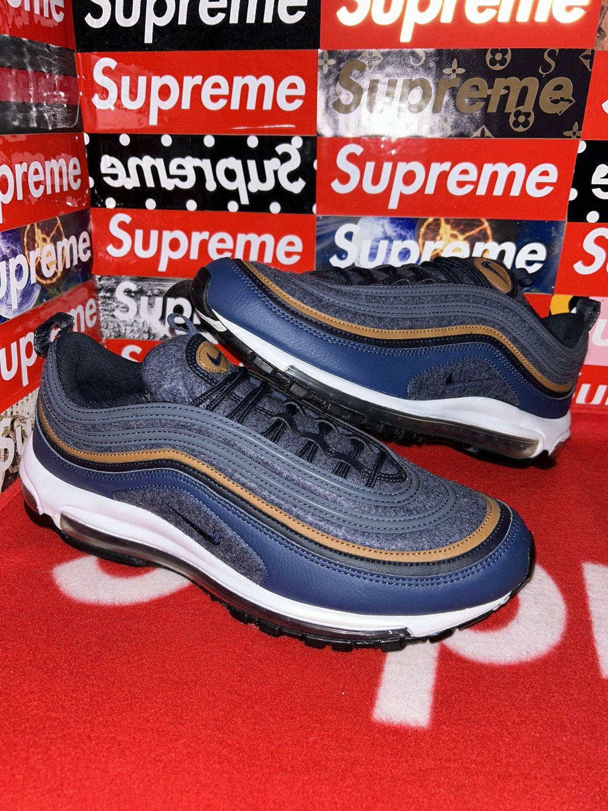 Nike Nike Air Max 97 Wool Thunder Blue 312834 400 size 12 Grailed