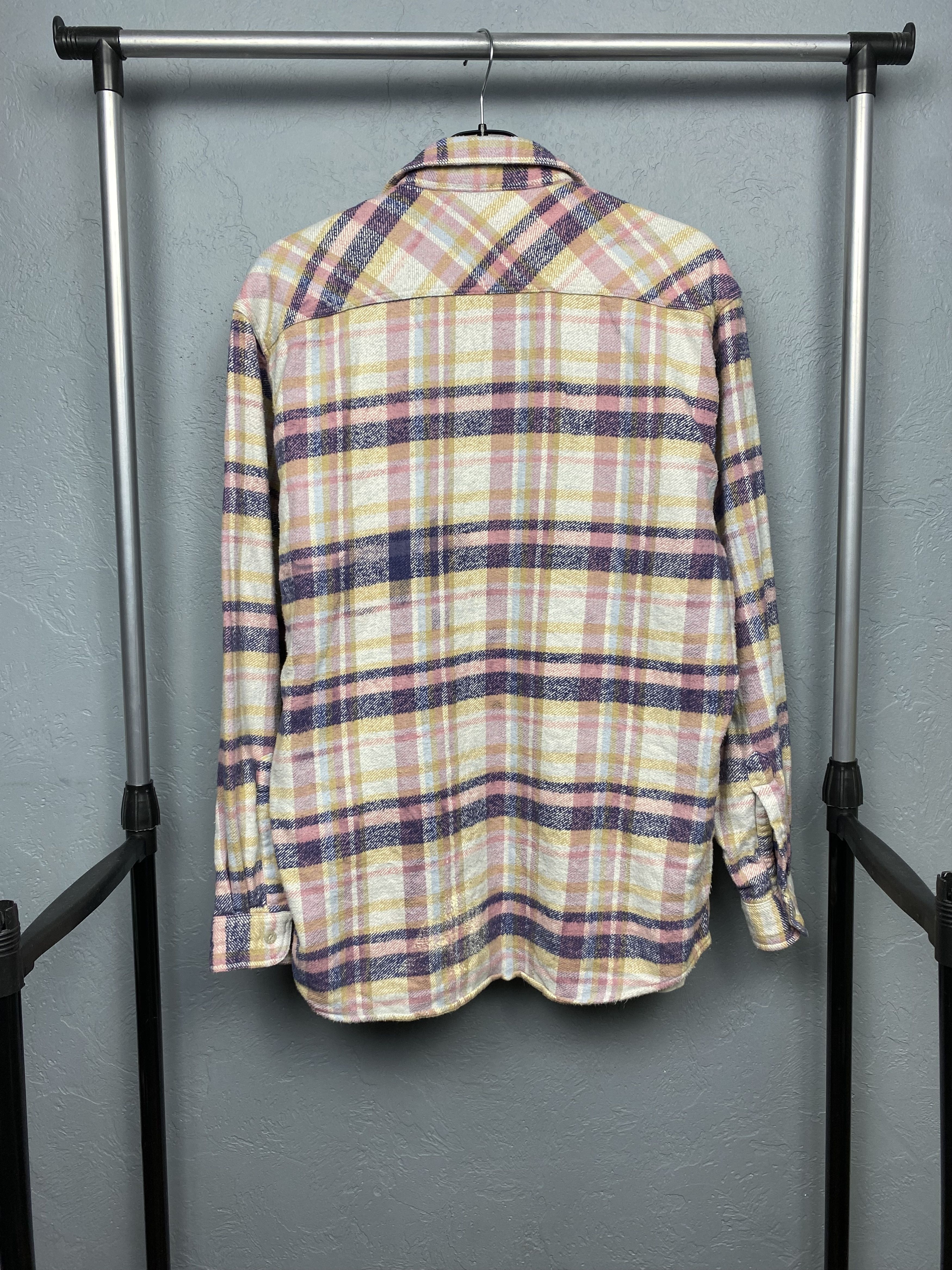 Flannel × Levi's × Levi's Vintage Clothing Levi's 90s Vintage Mens Flannel Plaid Shirt Size US L / EU 52-54 / 3 - 7 Thumbnail