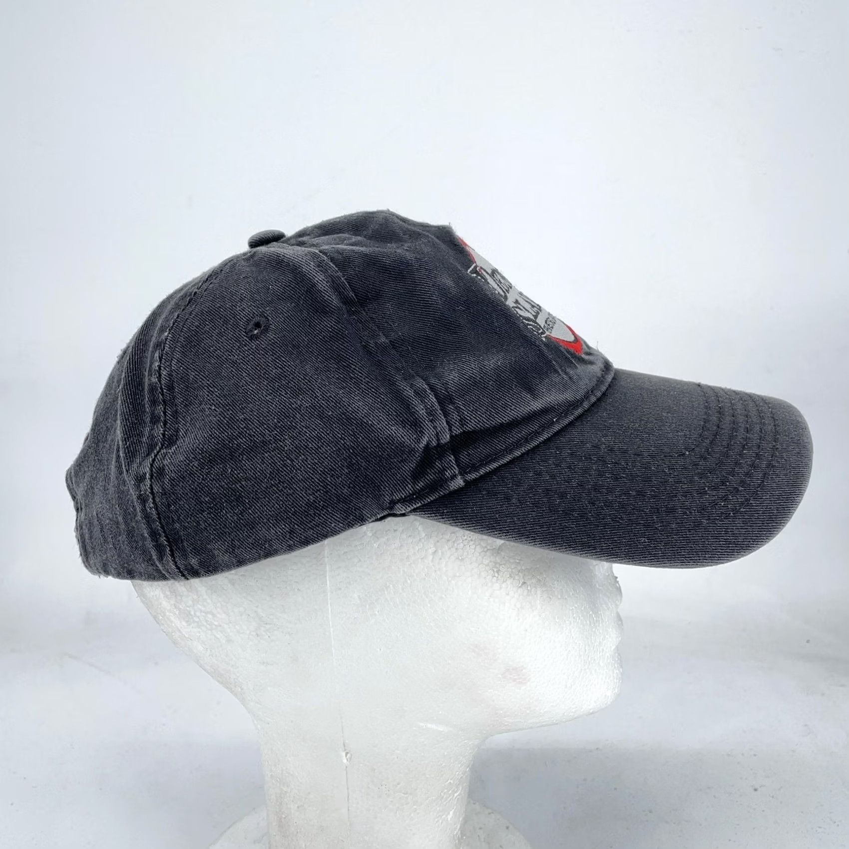 Vintage Demon Slayer Kimetsu no Yaiba Hat Cap Strap Back Black Anime Mens Baseball Cap One Size Adjustable Men Black Anime TV Show Manga Cap Size ONE SIZE - 4 Thumbnail
