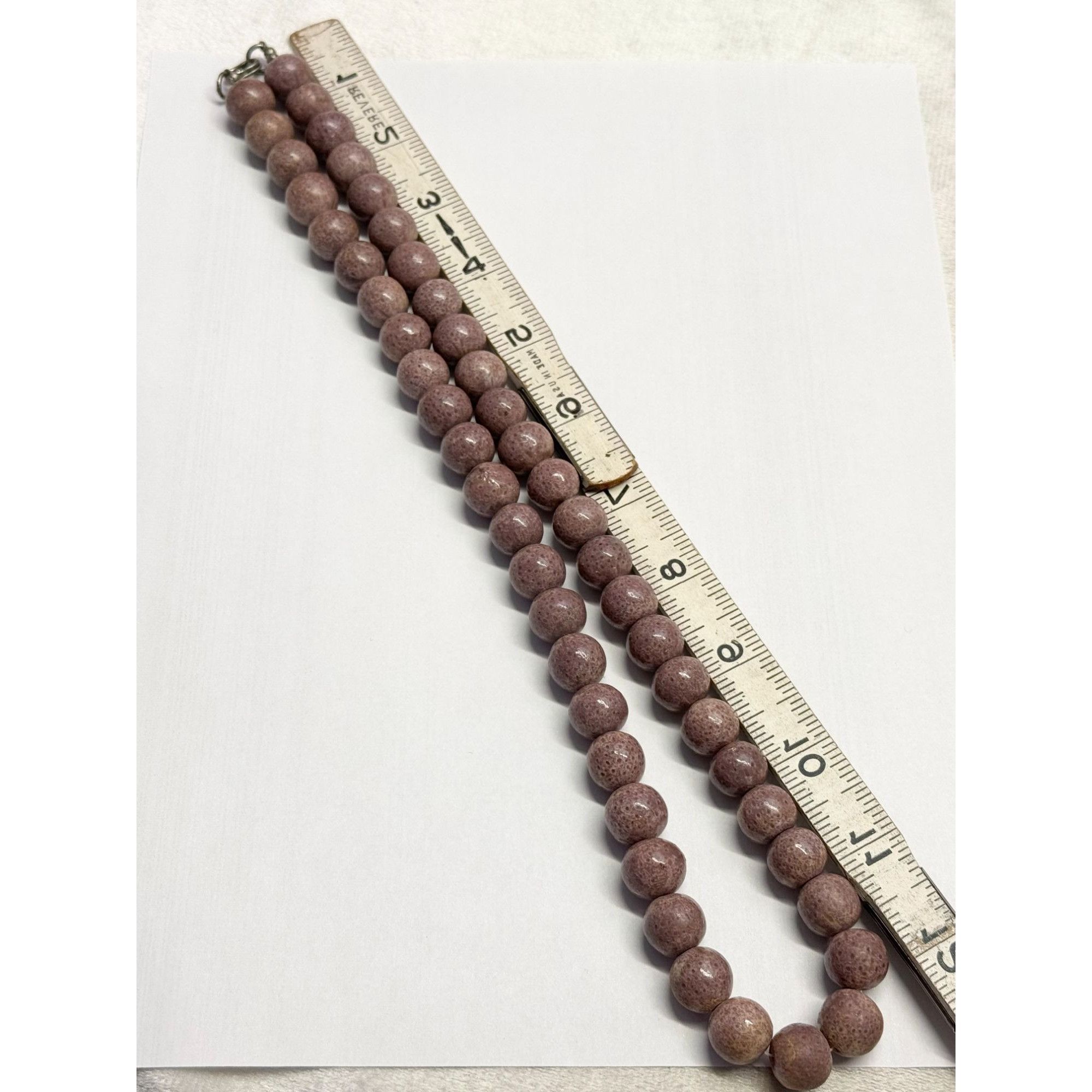 Vintage Vintage purple beaded necklace Size ONE SIZE - 4 Thumbnail