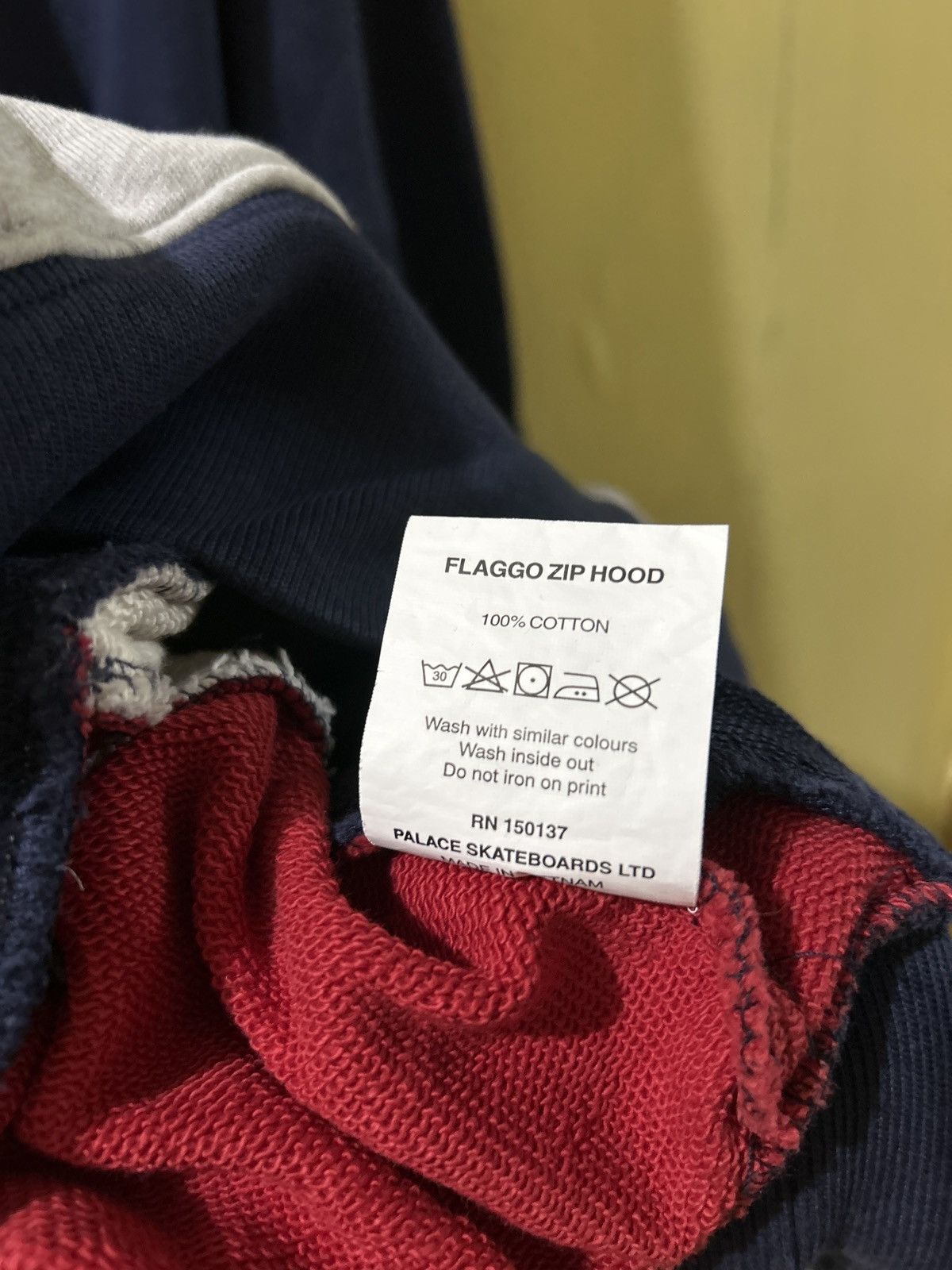 Palace Flaggo Zip Up Hoodie Size US S / EU 44-46 / 1 - 3 Thumbnail
