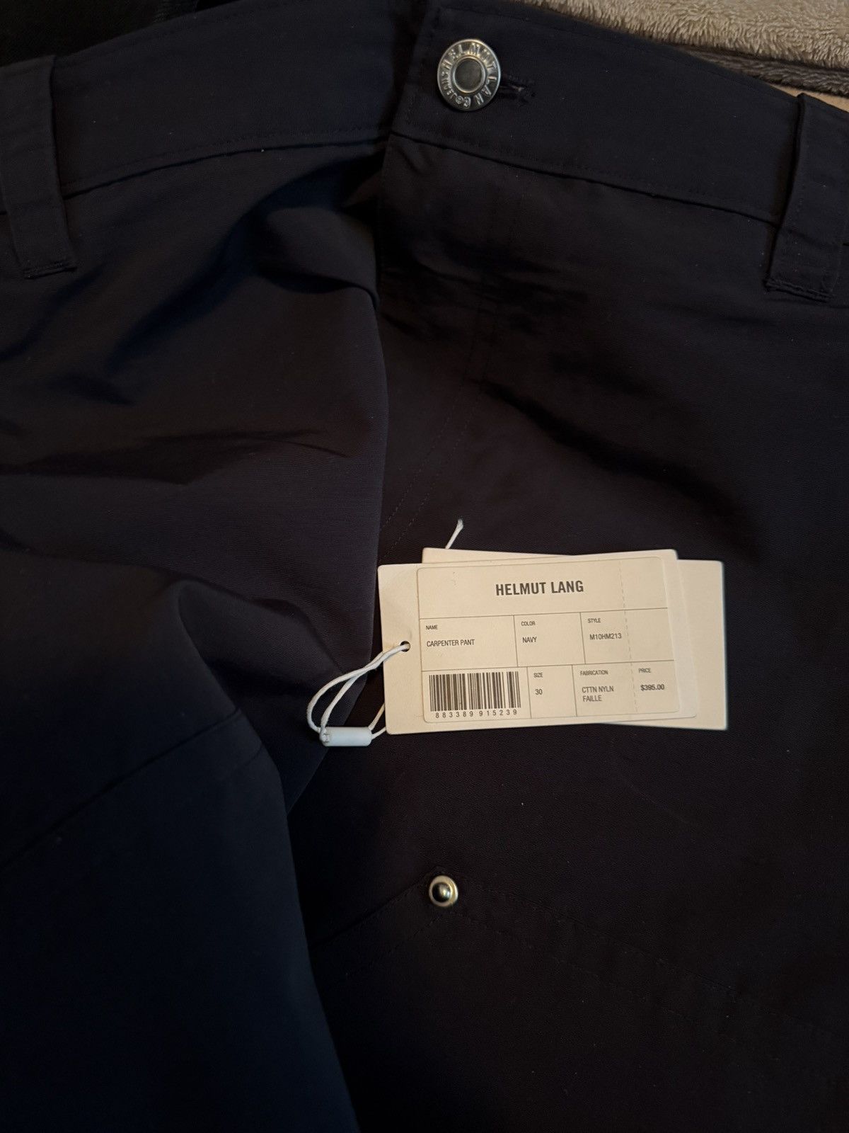 Helmut Lang Carpenter Pant (M10HM213) W/ metal details Size US 30 / EU 46 - 3 Thumbnail
