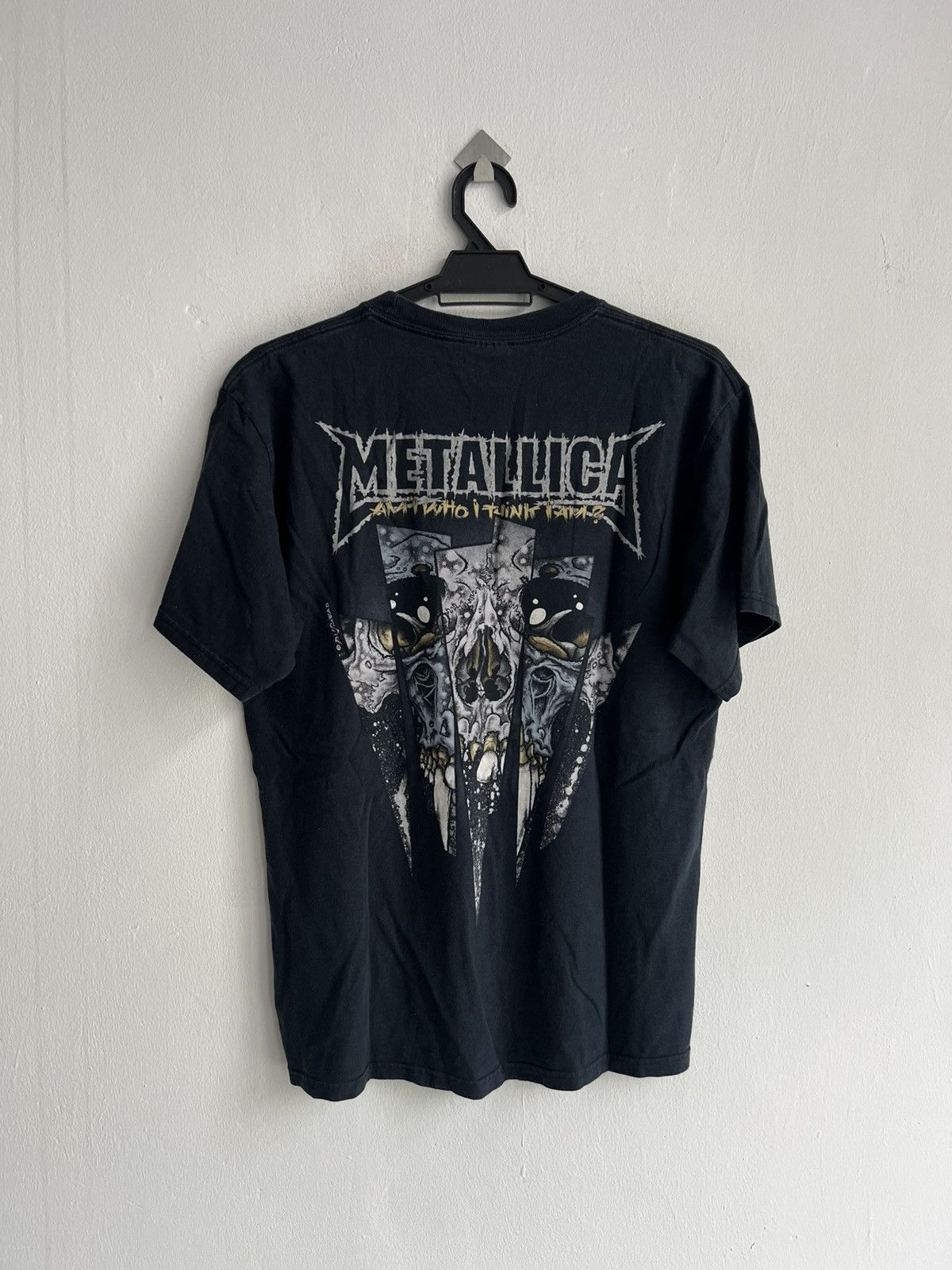 Metallica Vintage Metallica PUSHEAD 80s Artwork Black Large Tees Shirt Size US M / EU 48-50 / 2 - 2 Thumbnail