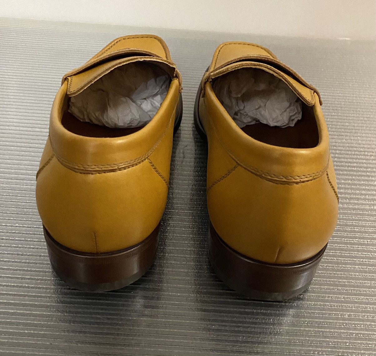 Testoni a.testoni 🇮🇹 brown calf leather handmade moccasin 11.5 US NEW Size US 11.5 / EU 44-45 - 9 Thumbnail