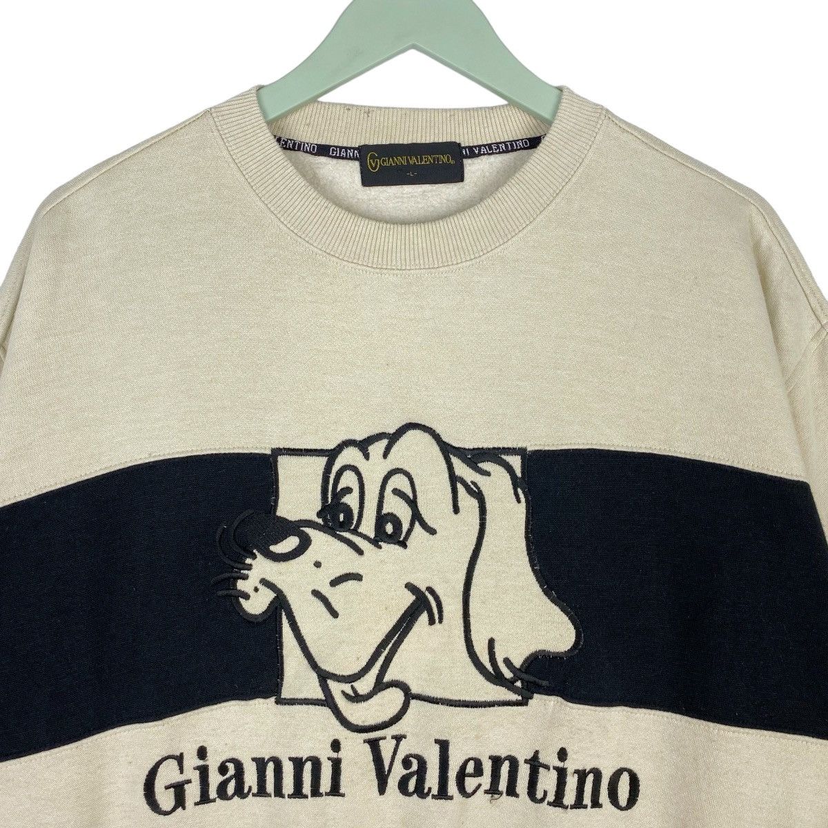 Valentino Gianni Valentino Sweatshirt Crewneck Pullover Jumper Size US L / EU 52-54 / 3 - 2 Thumbnail