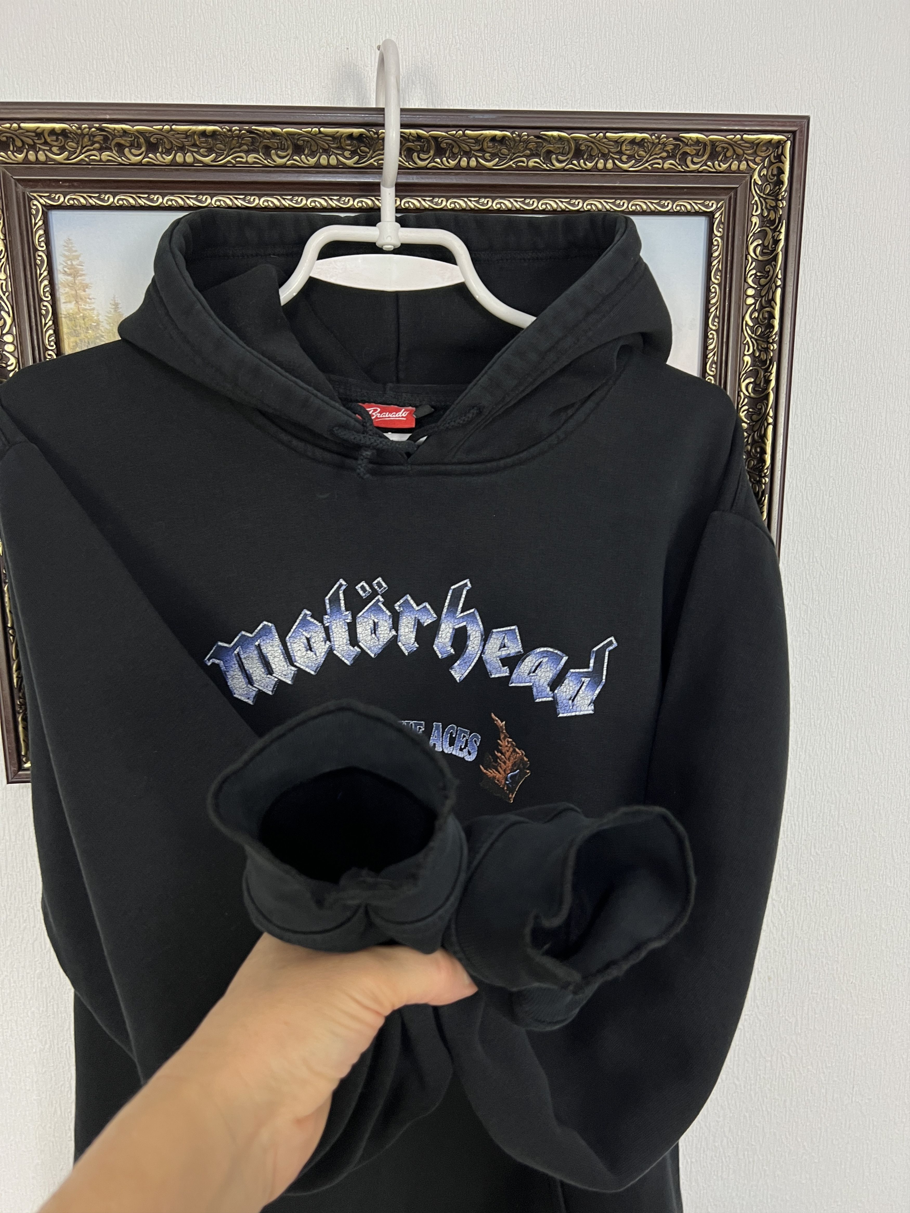 Vintage Band Motorhead Over Print Hoodie Jacket Tee Rare Hype Y2K Size US M / EU 48-50 / 2 - 7 Thumbnail