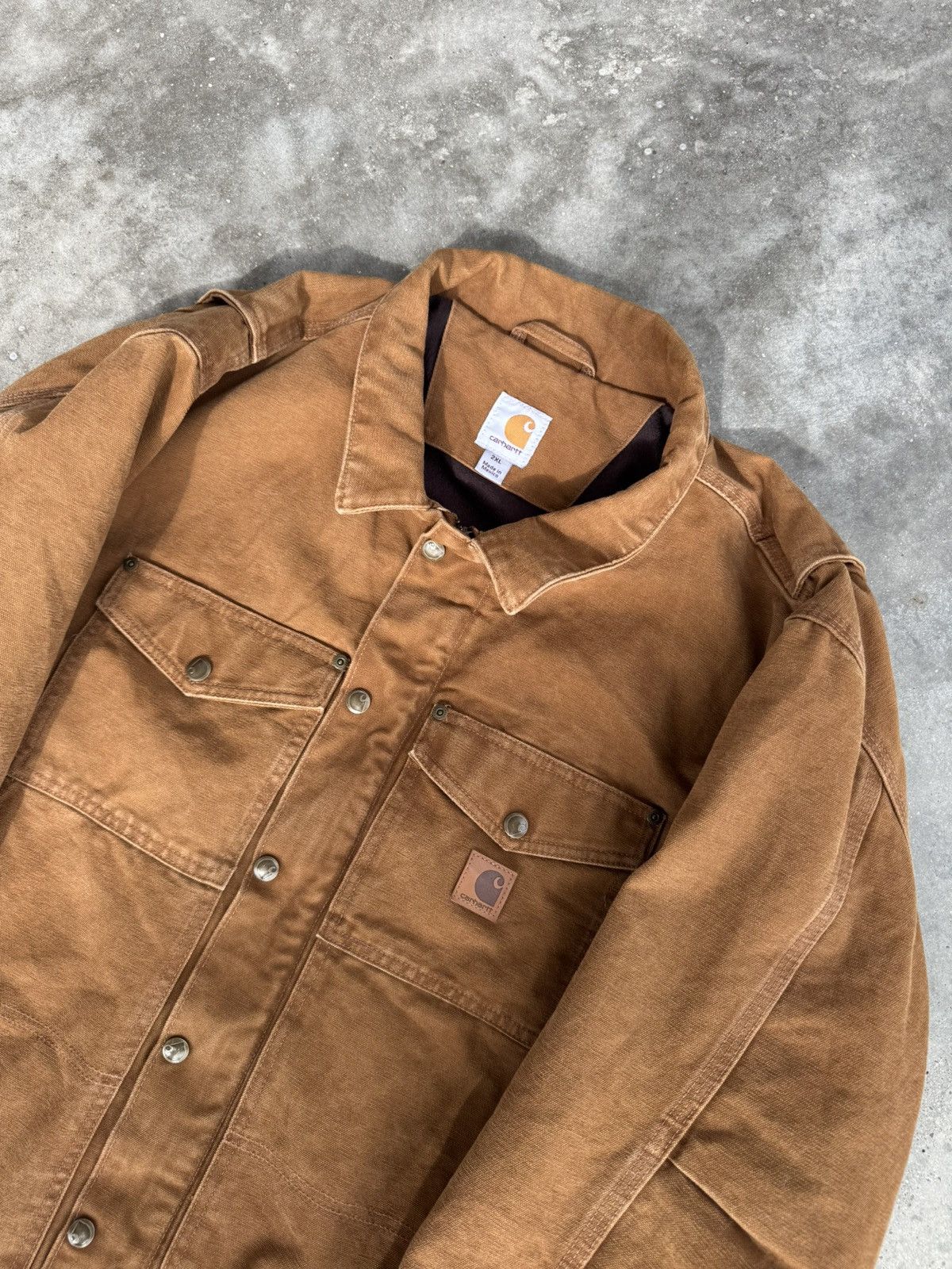 Carhartt Carhartt WIP detroit active Berwick jacket vintage workwear Size US XXL / EU 58 / 5 - 2 Thumbnail