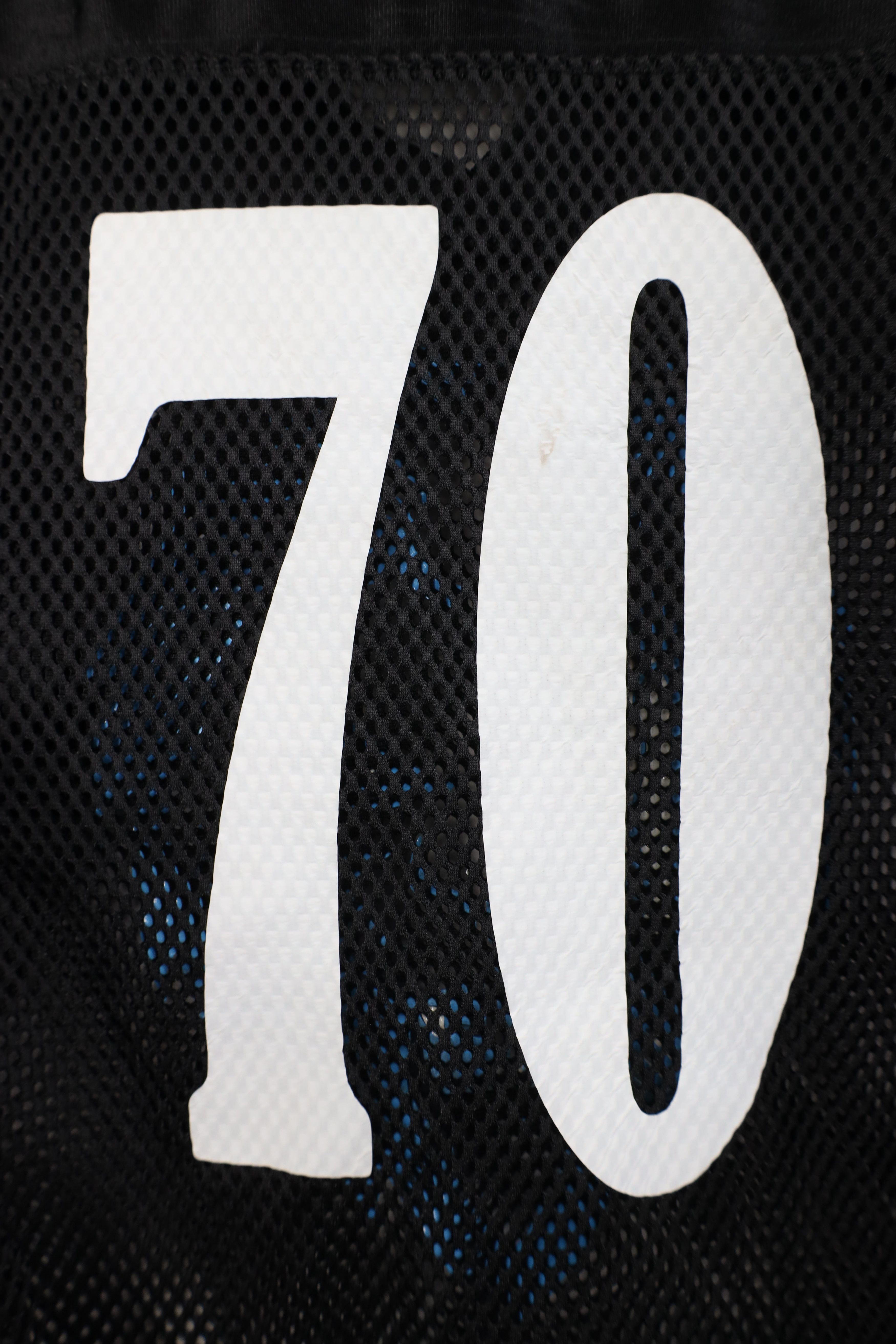 Vintage Vintage Y2K Mesh Detroit Lions Football Jersey Black #70 Size US M / EU 48-50 / 2 - 10 Thumbnail