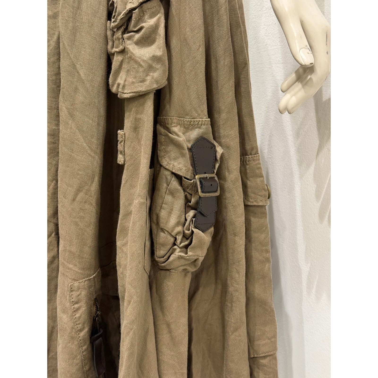 Dolce & Gabbana S/S2003 Dolce & Gabbana multi pocket cargo military skirt Size 28" / US 6 / IT 42 - 6 Thumbnail