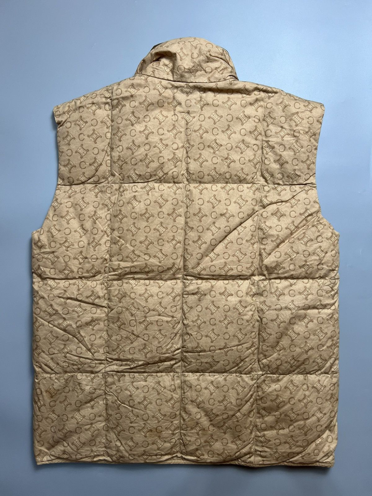 Celine Vintage Celine Monogram Light Puffer Vest Size US L / EU 52-54 / 3 - 7 Thumbnail