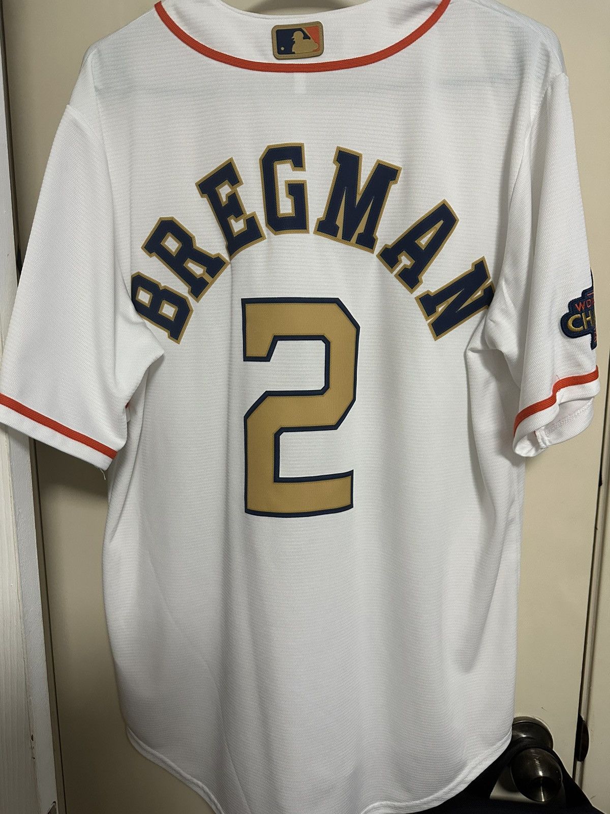 Nike Nike Astros Bregman World Series Jersey sz M Size US M / EU 48-50 / 2 - 3 Thumbnail