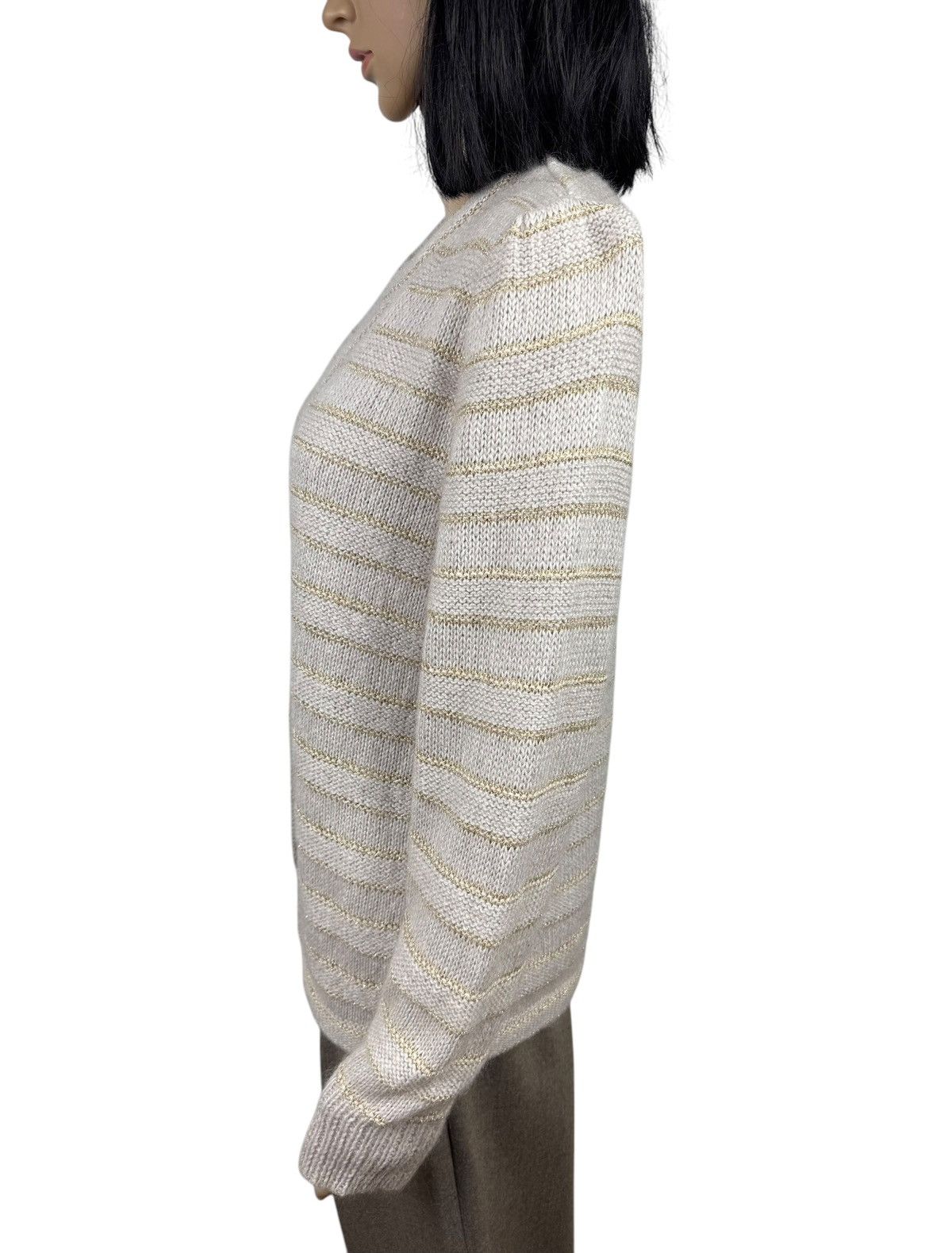 Escada × Vintage Escada Vintage Cardigan Knit Mohair West Germany DE40 IT46 Size L / US 10 / IT 46 - 5 Thumbnail