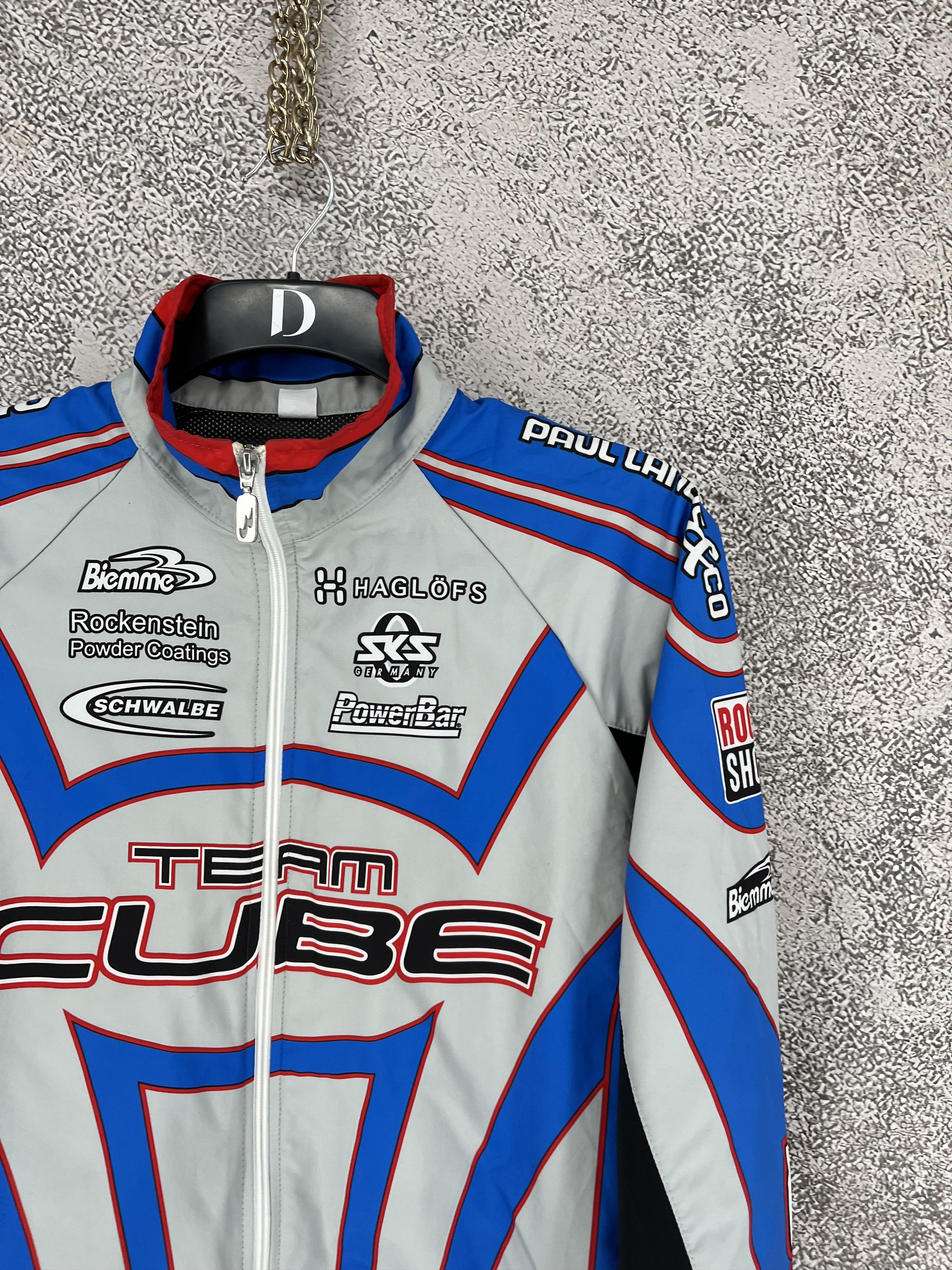 Haglofs JACKET SANTINI ITALY ITALIA CYCLING BICYCLE SHIRT JERSEY Size US M / EU 48-50 / 2 - 5 Thumbnail