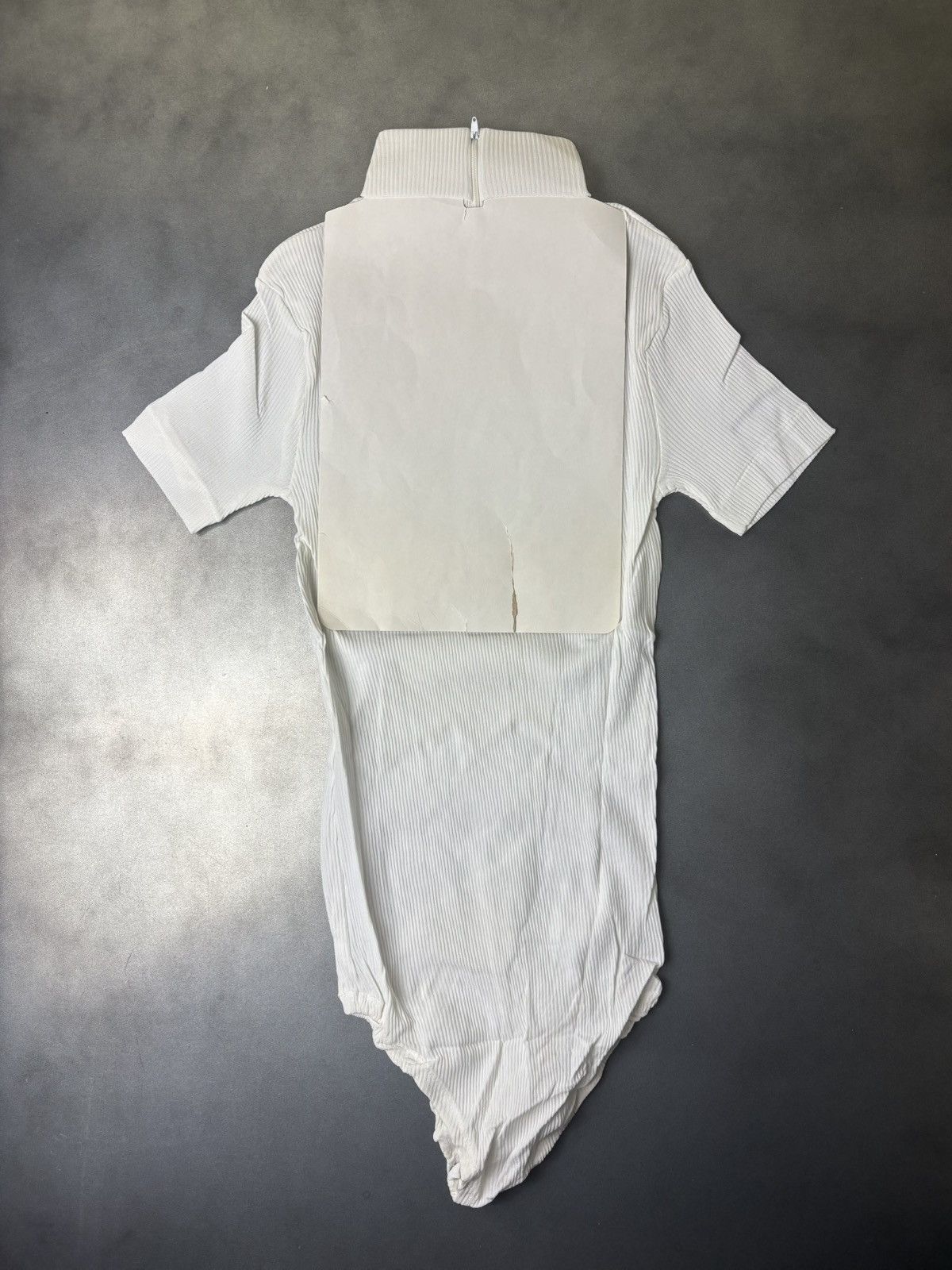Vintage NOS 1970s Bodysuit Shortsleeve Turtleneck Jumper Vintage Nyl Size M / US 6-8 / IT 42-44 - 8 Thumbnail